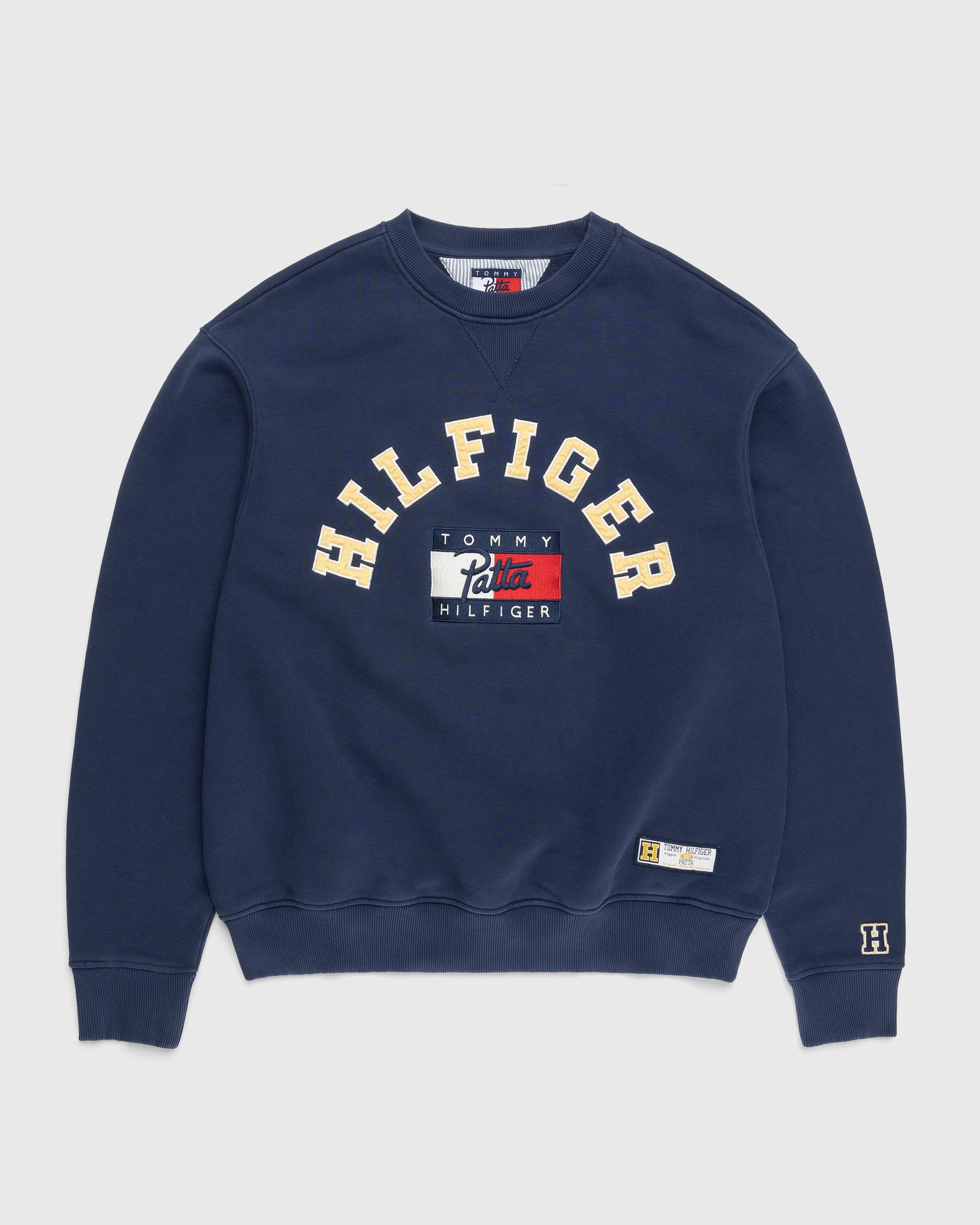 Patta x Tommy Hilfiger - Crewneck Sweatshirt Sport Navy - Clothing - Blue - Image 1