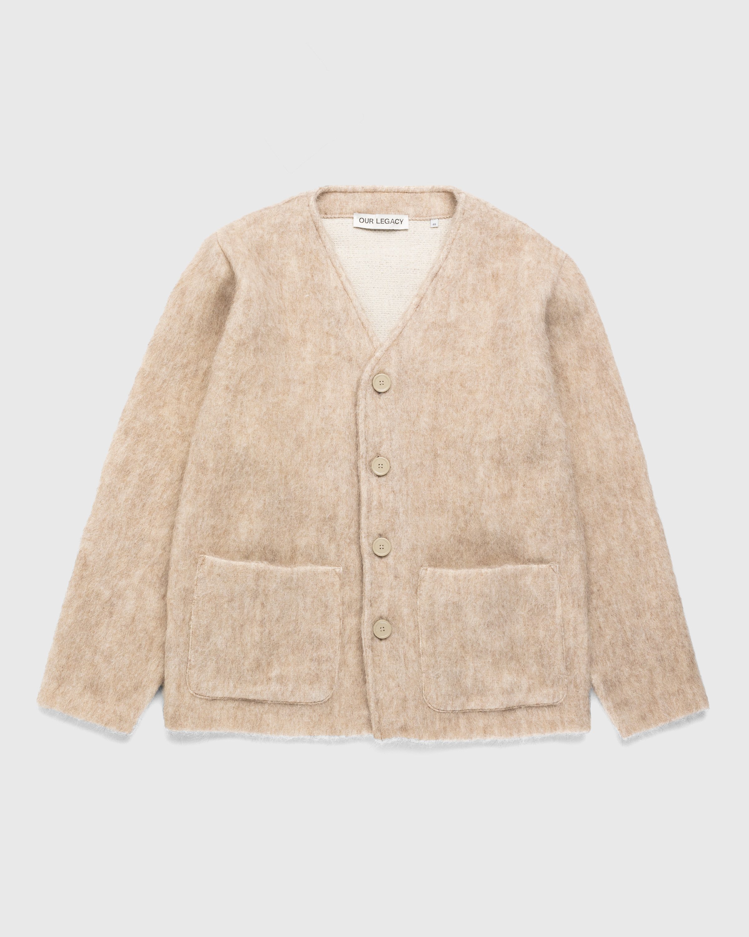 Our Legacy - Mohair Cardigan Antique White - Clothing - Beige - Image 1