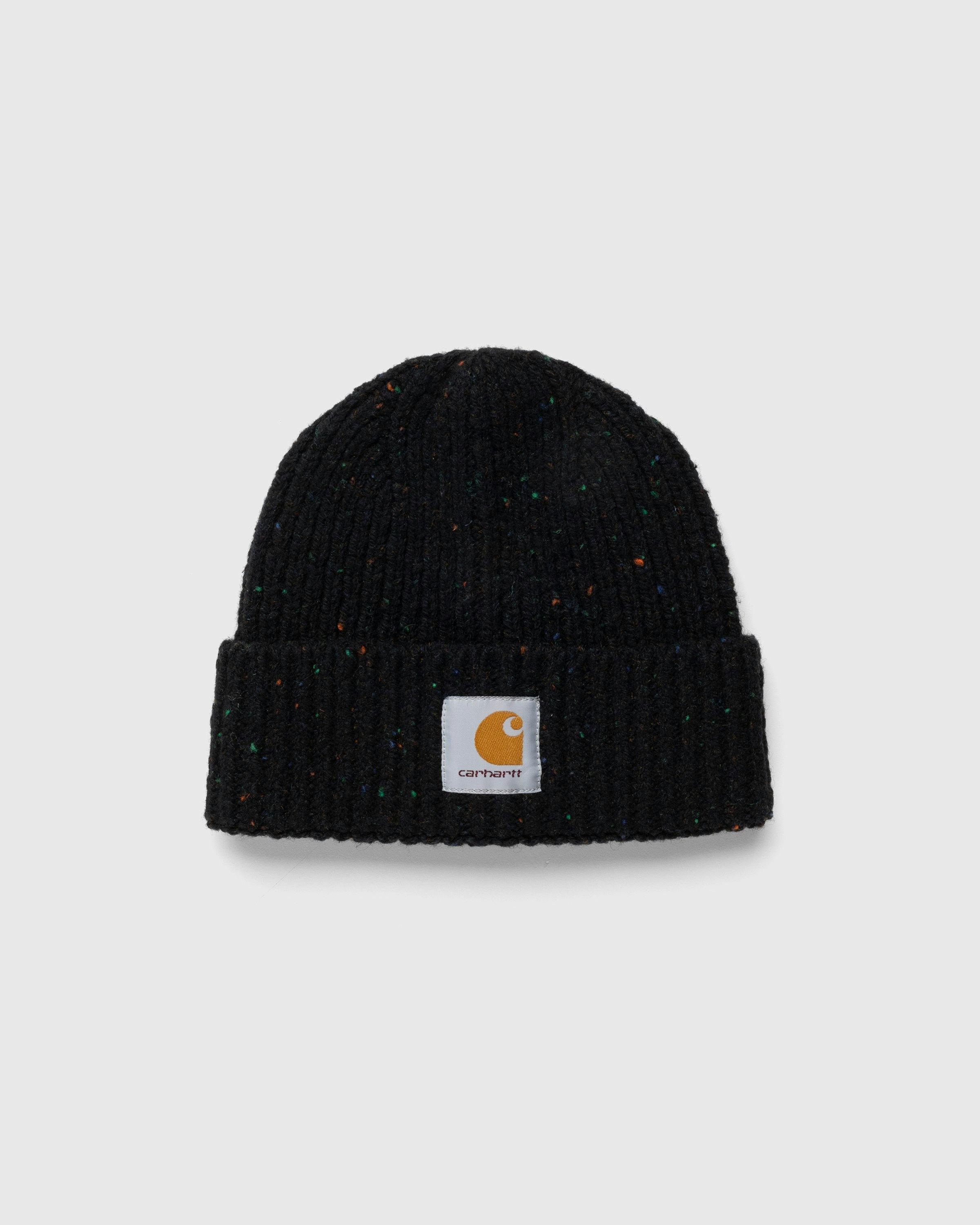Carhartt x Carhartt WIP - Anglistic Beanie Speckled Black - Hats - Speckled Black - Image 1