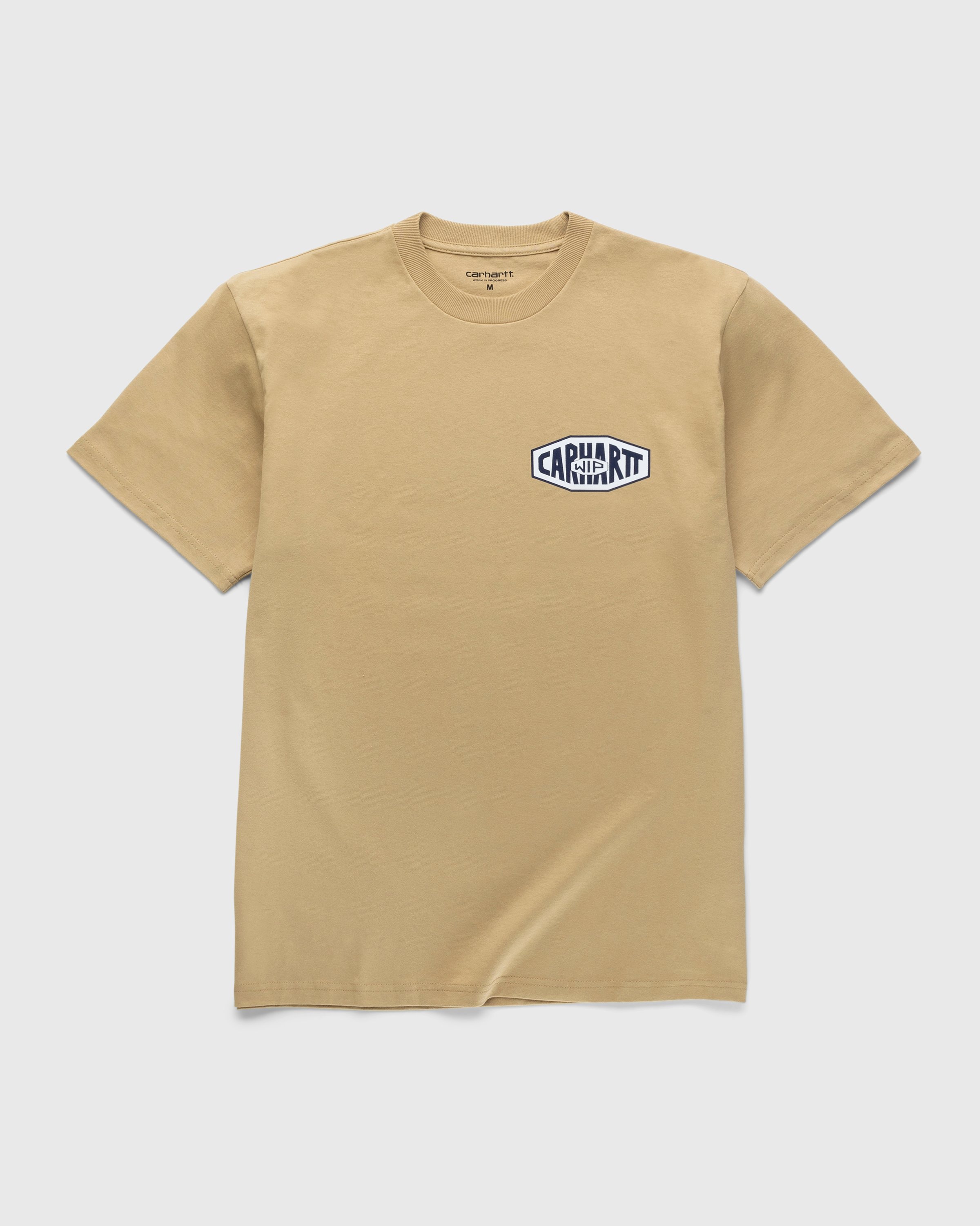 Carhartt WIP - New Tools T-Shirt Brown - Clothing - Beige - Image 1