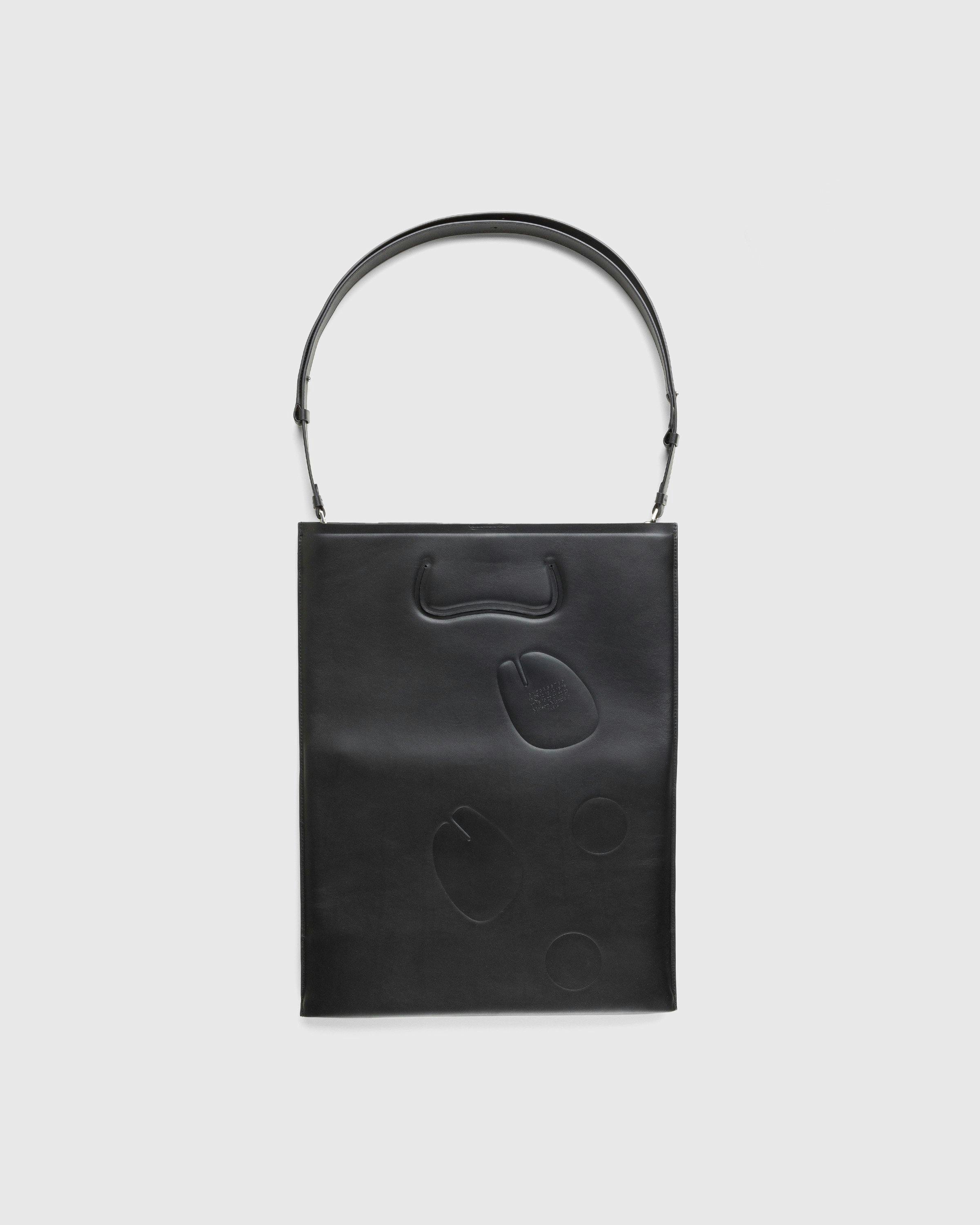 Maison Margiela - Tabi Soft Leather Tote Black - Accessories - Black - Image 1