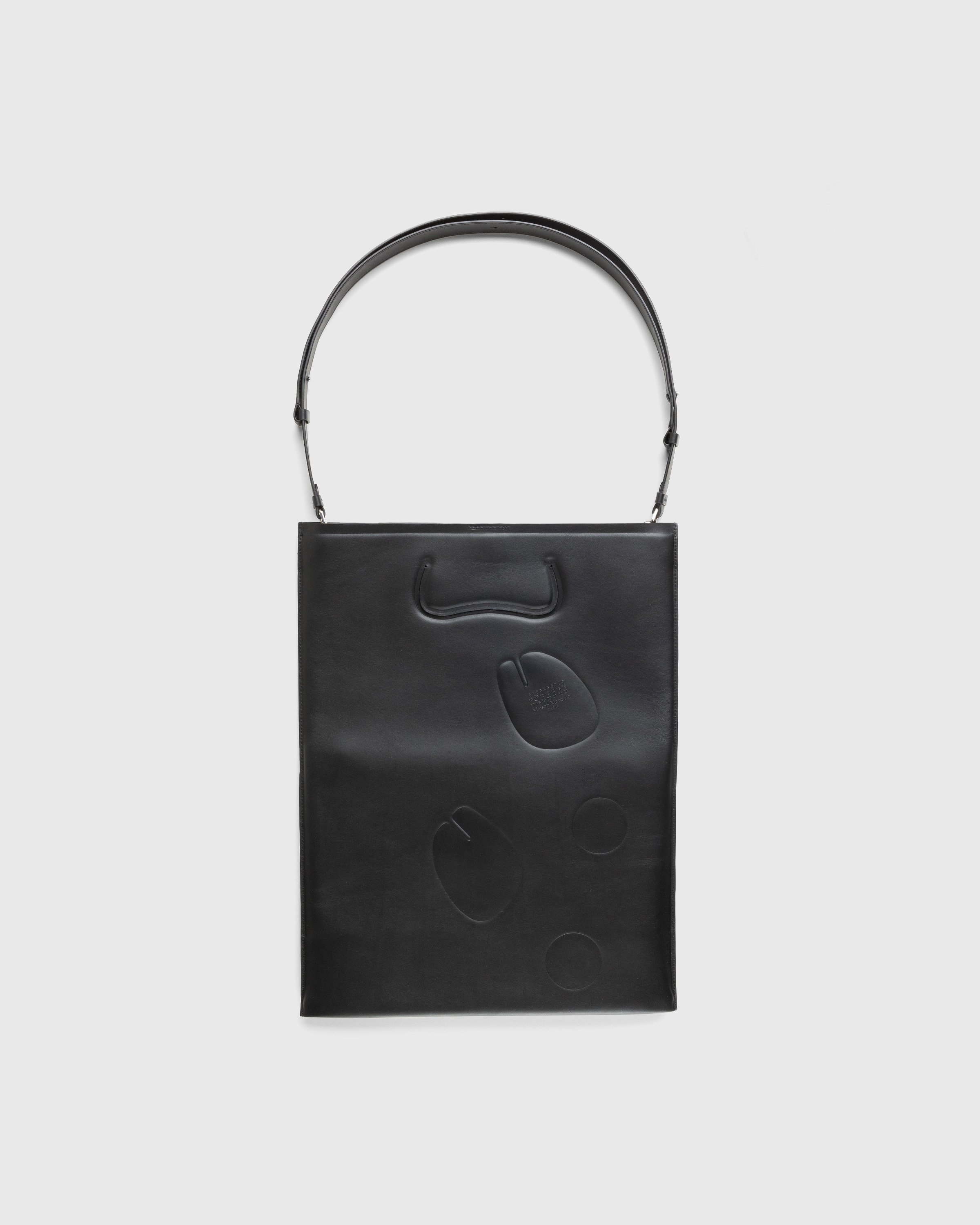 Maison Margiela - Tabi Soft Leather Tote Black - Accessories - Black - Image 1