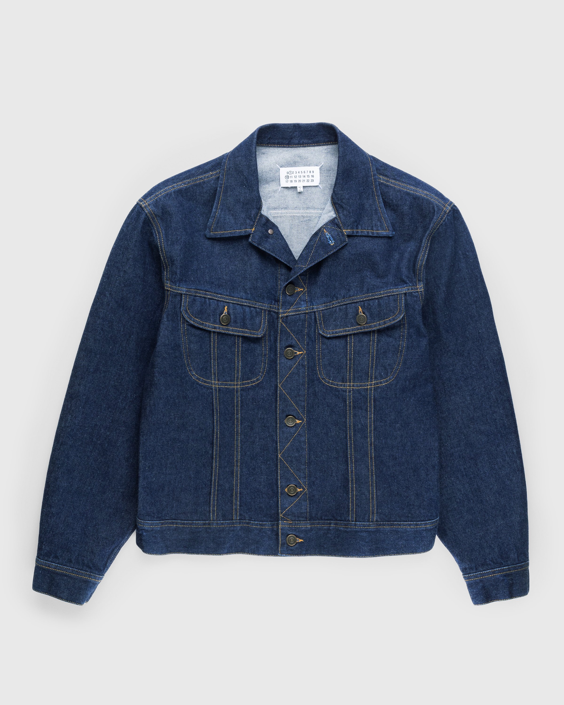 Maison Margiela - Denim Jacket Indigo - Clothing - Blue - Image 1