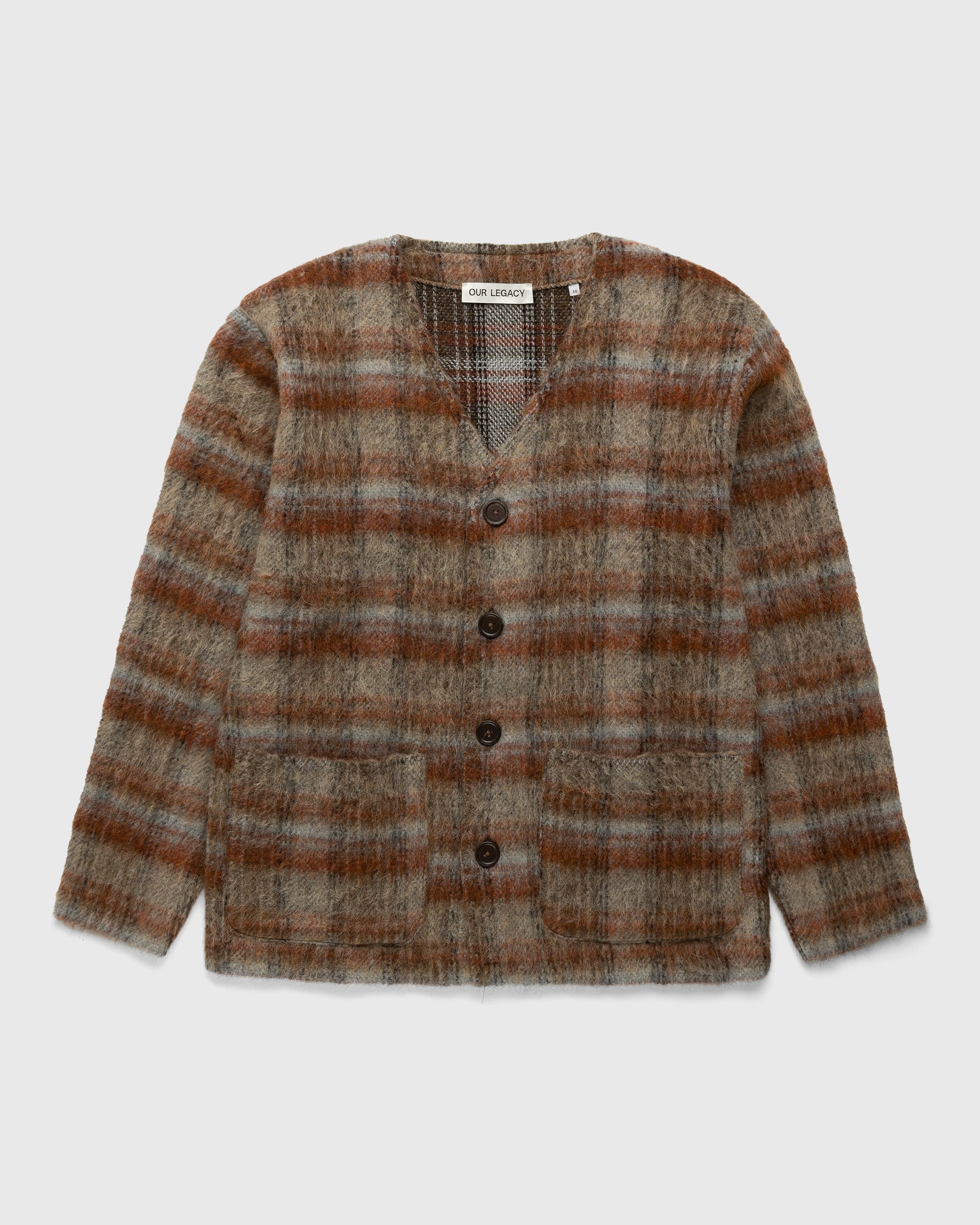 Our Legacy - Ament Check Mohair Cardigan Multi - Clothing - Multi - Image 1
