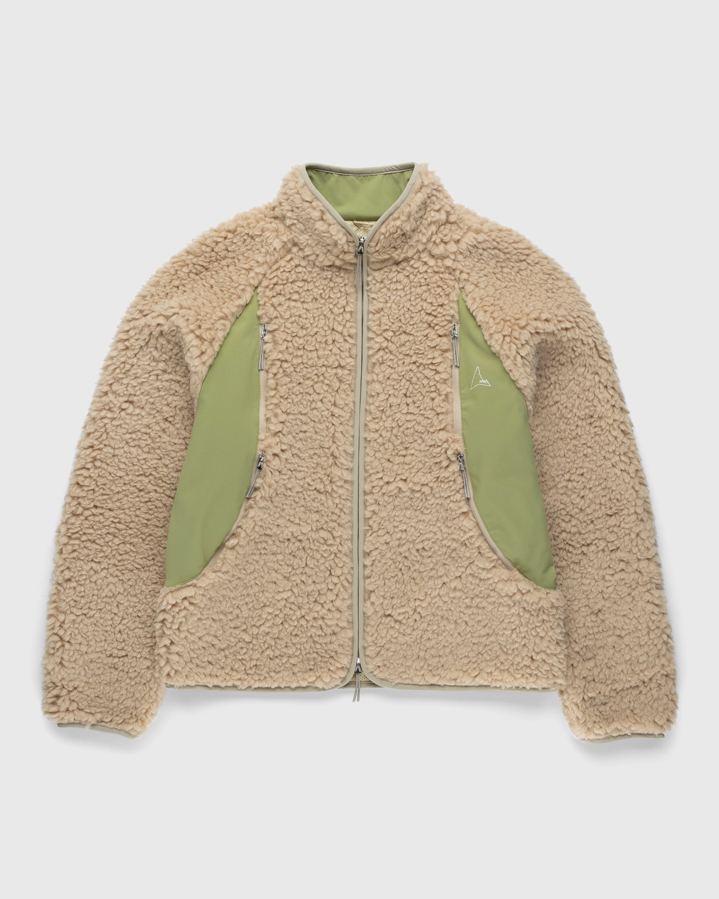 ROA - Fleece Jacket Beige - Clothing - Beige - Image 1