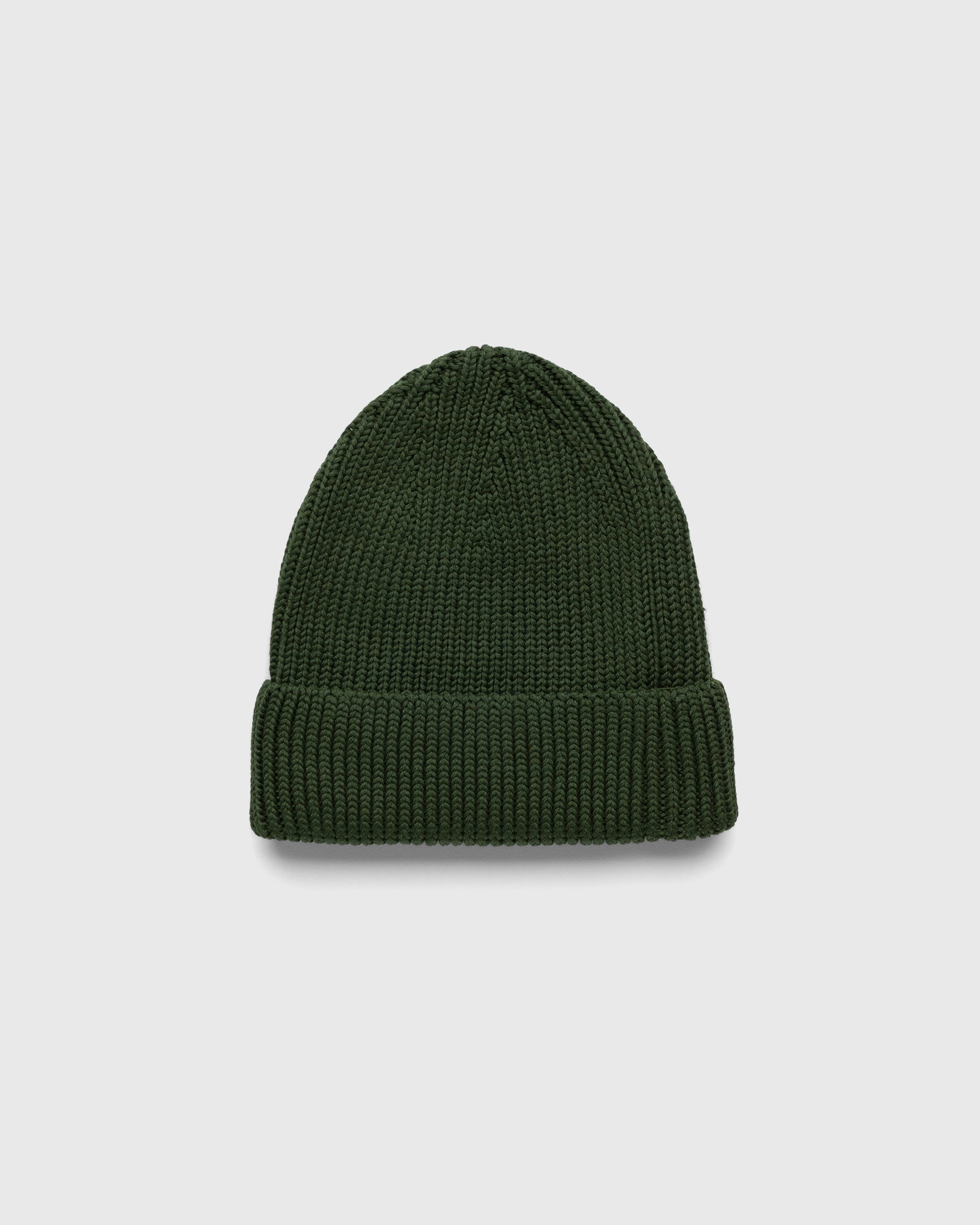 null - Wool Beanie Olive - Accessories - Green - Image 1