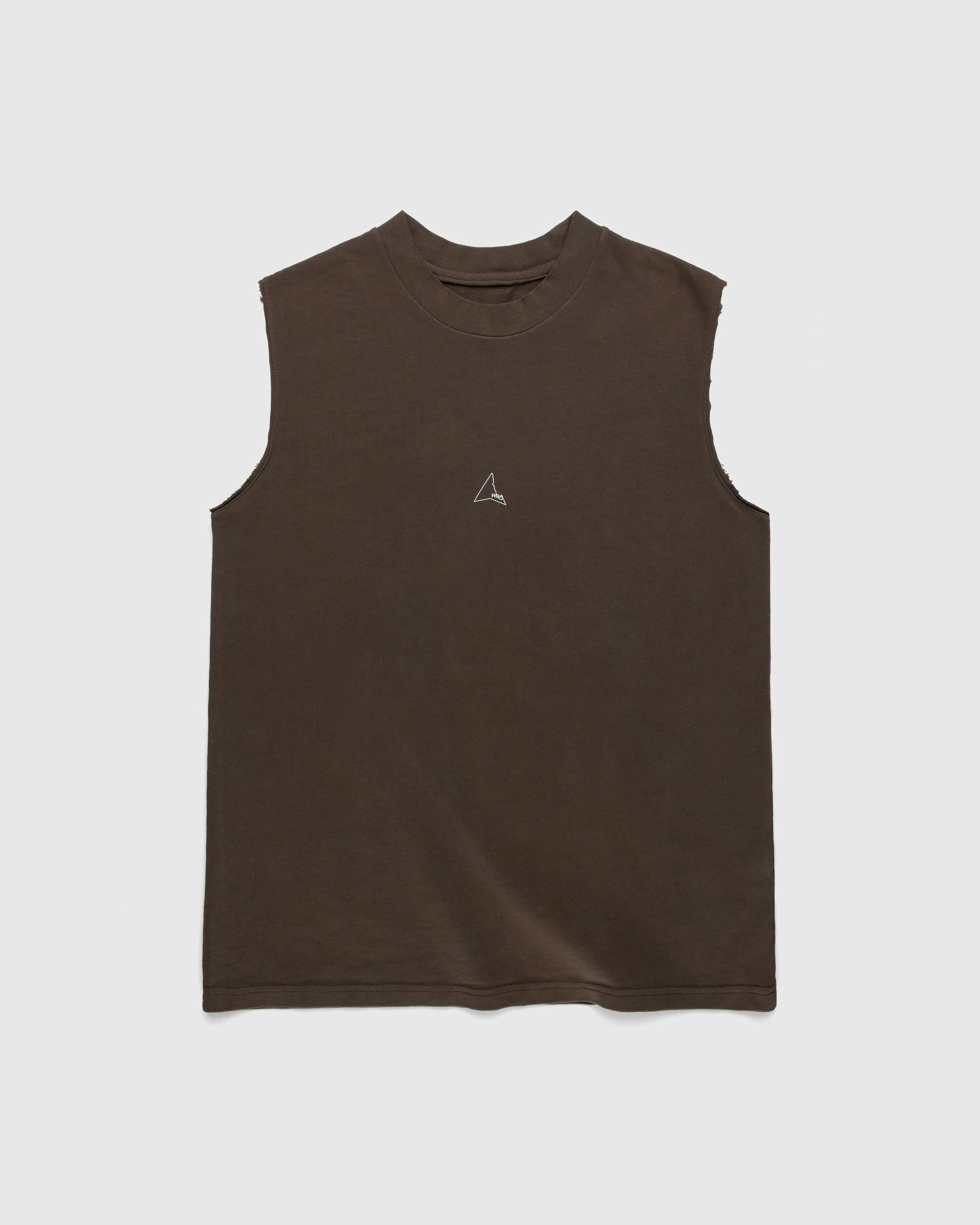 ROA - Tank Top Jersey Brown - Clothing - Brown - Image 1