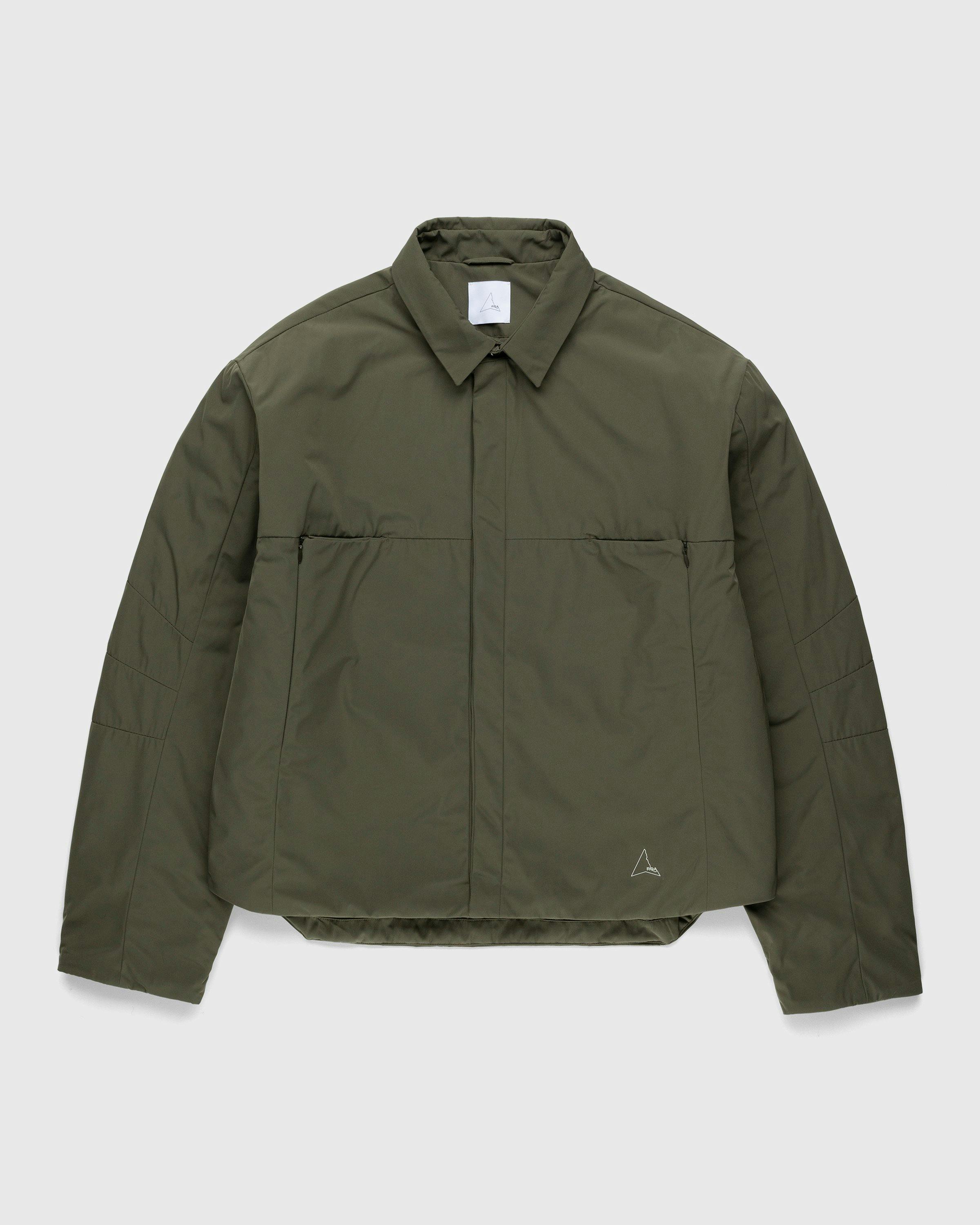 ROA - Padded Overshirt Green - Clothing - Green - Image 1