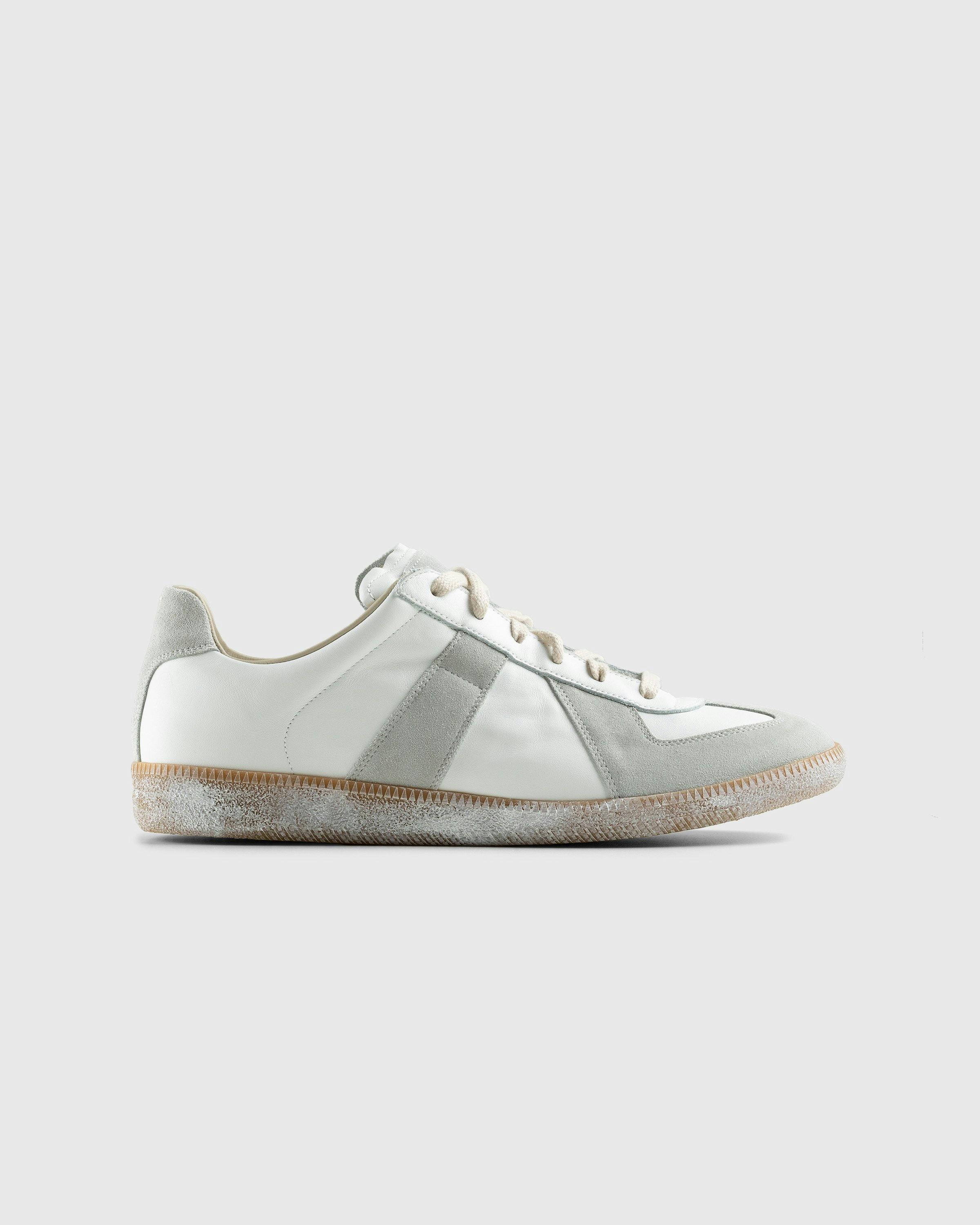 Maison Margiela - Replica Low Top All White - Footwear - Beige - Image 1