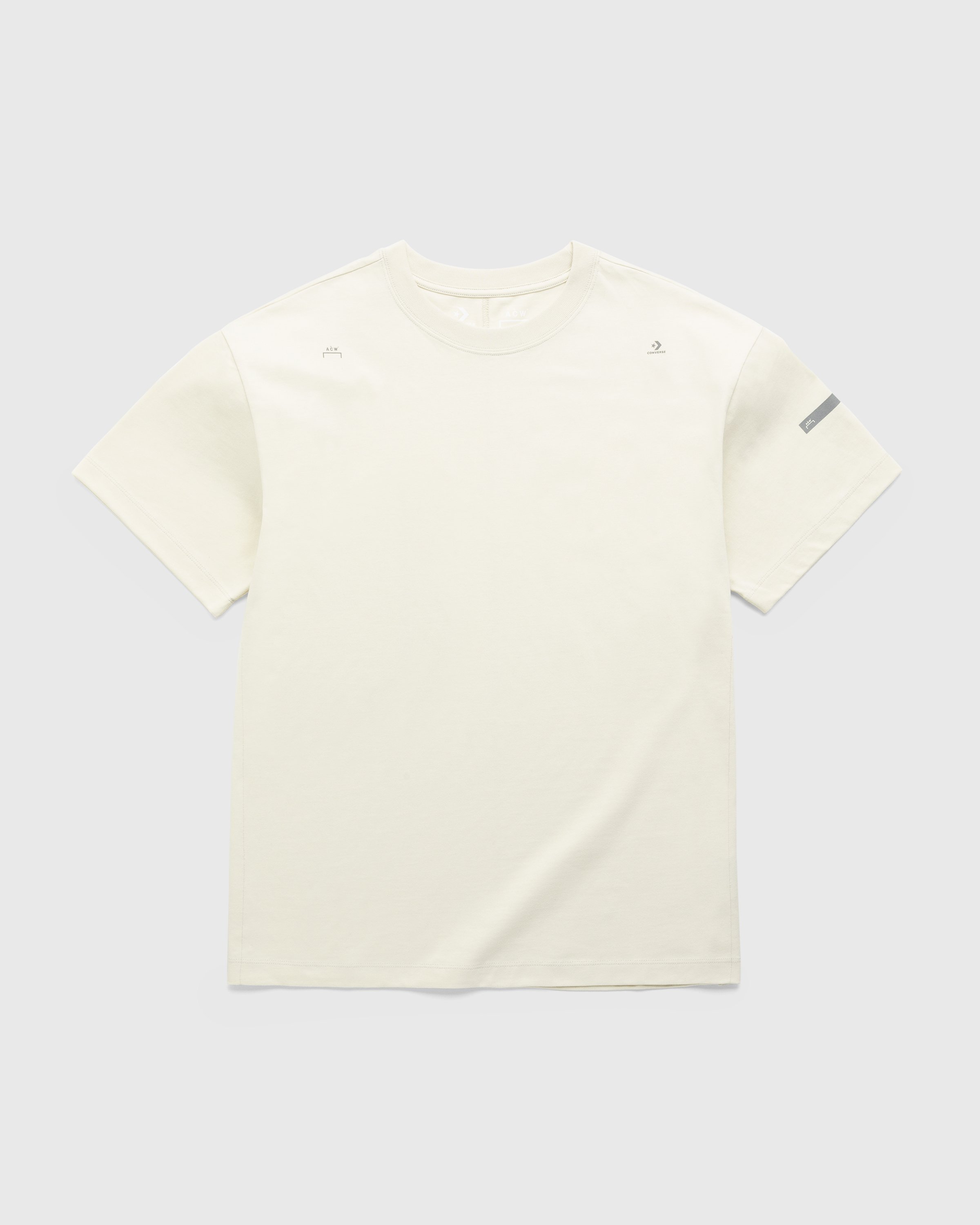 Converse x A-Cold-Wall* - Reflective Tee Bone White - Clothing - White - Image 1