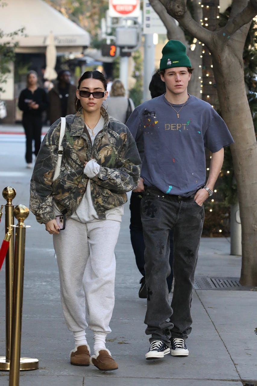 Madison Beer Perfects Cozy In JW Anderson Slippers