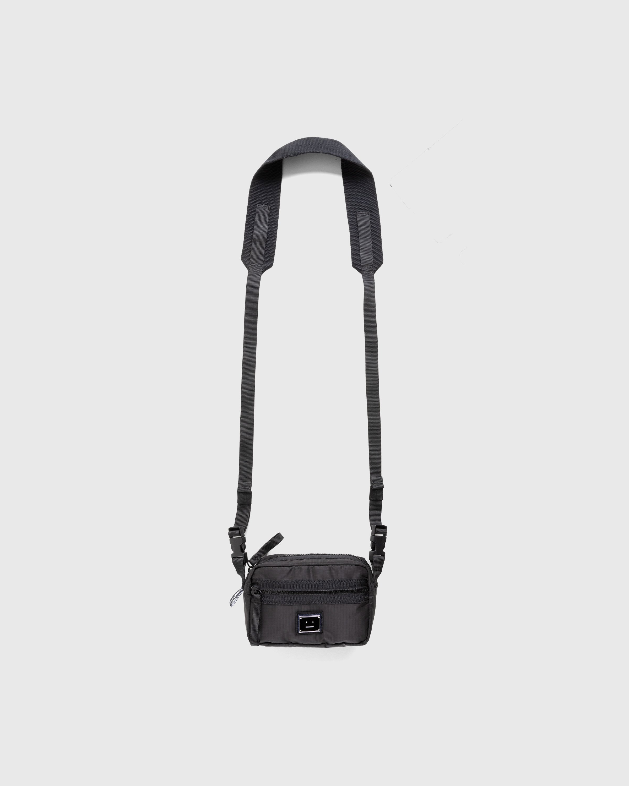 Acne Studios - Crossbody Face Bag Black - Accessories - Black - Image 1