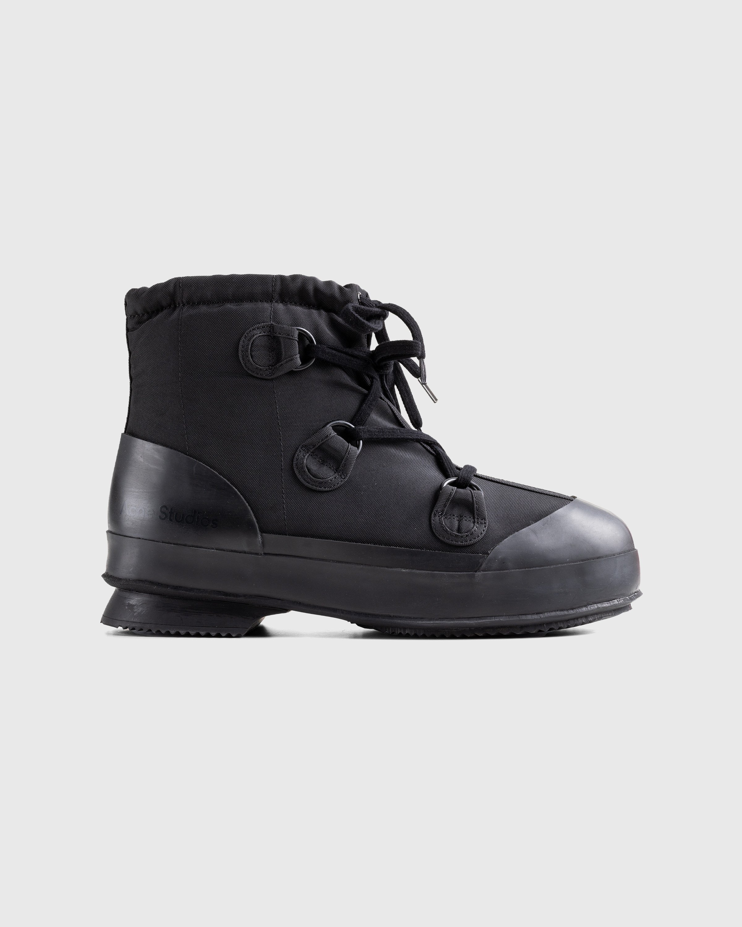Acne Studios - Lace-Up Boots Black - Footwear - Black - Image 1