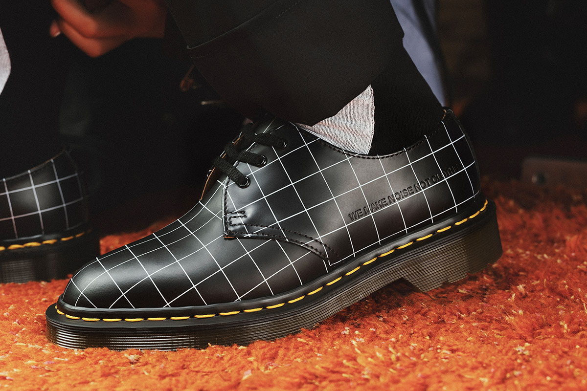 Custom Dr. Martens made with an authentic Louis Vuitton bag (NOT FOR S