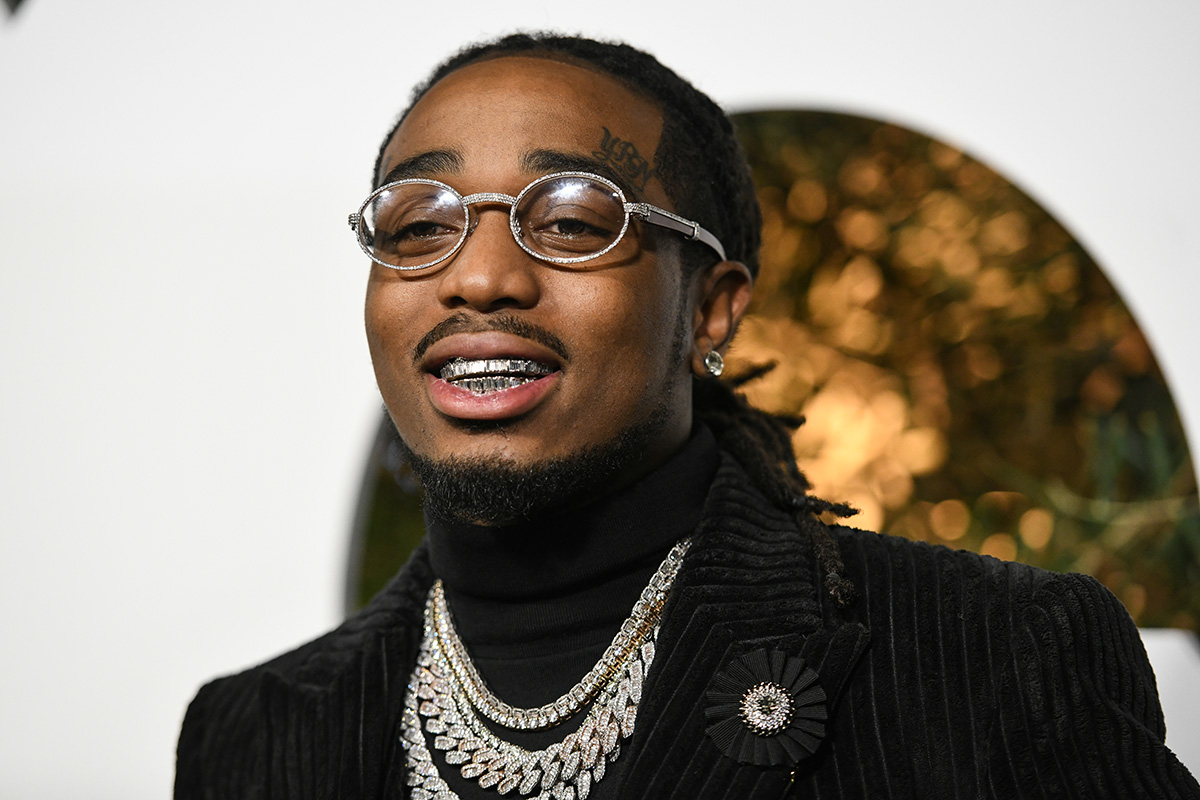 Quavo at the 2019 GQ Men Of The Year event