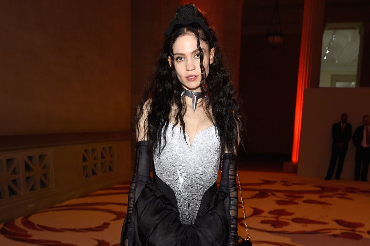 Grimes at the 2018 Met Gala