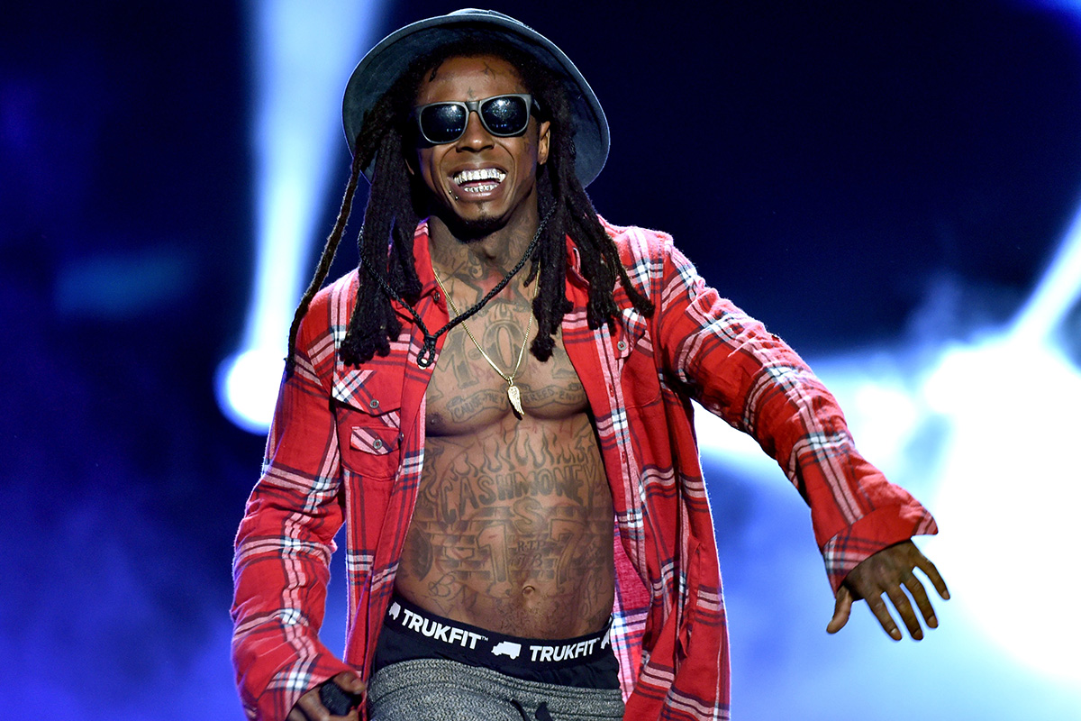 Lil Wayne performs onstage during the BET AWARDS '14