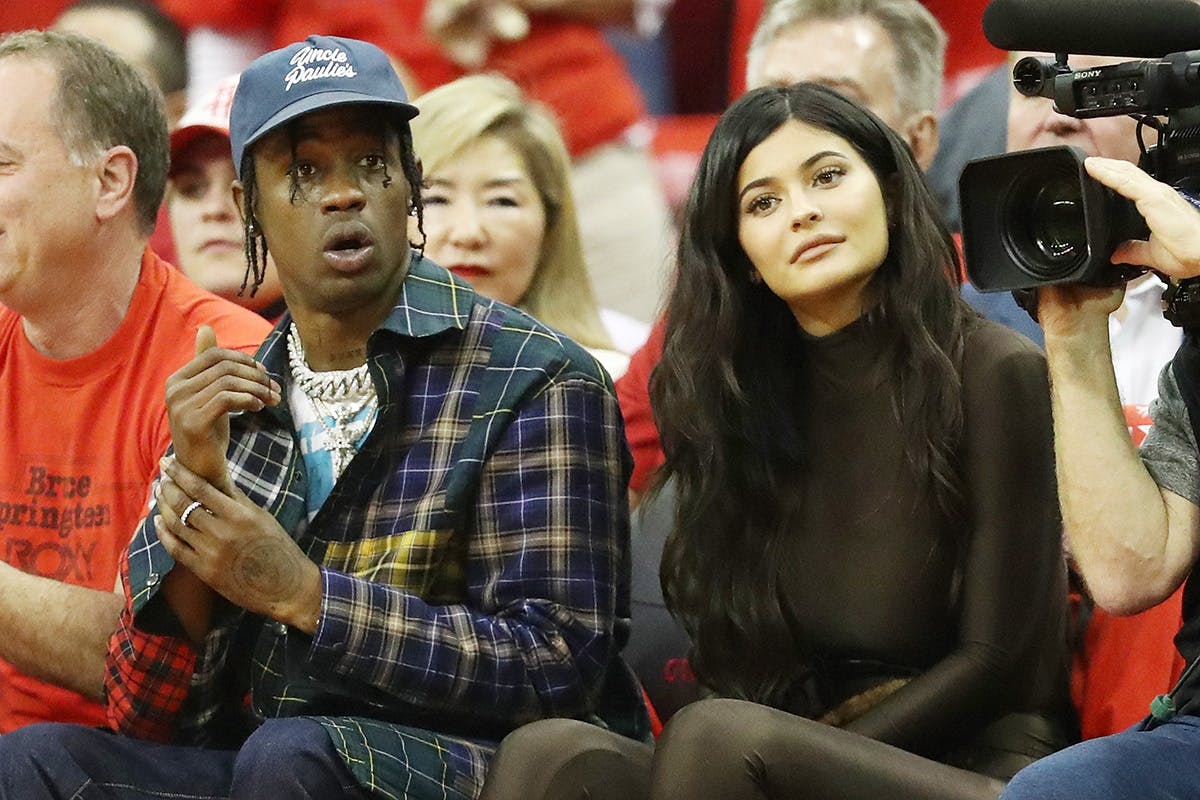 kylie jenner travis scott kanye west beef
