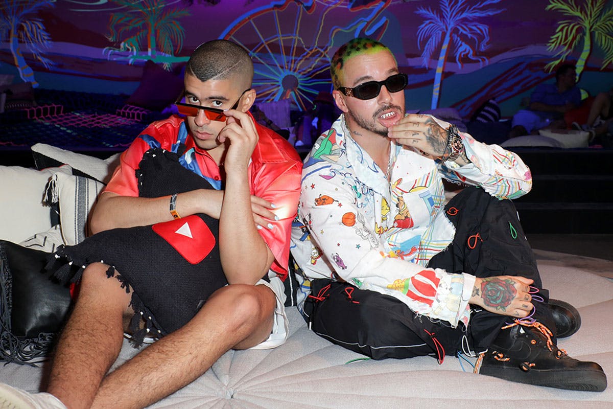 J Balvin and Bad Bunny