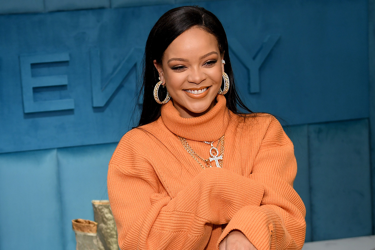 Rihanna celebrates the launch of FENTY at Bergdorf Goodman