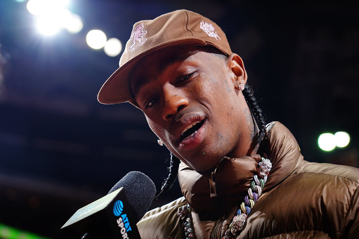 Travis Scott Houston Rockets game