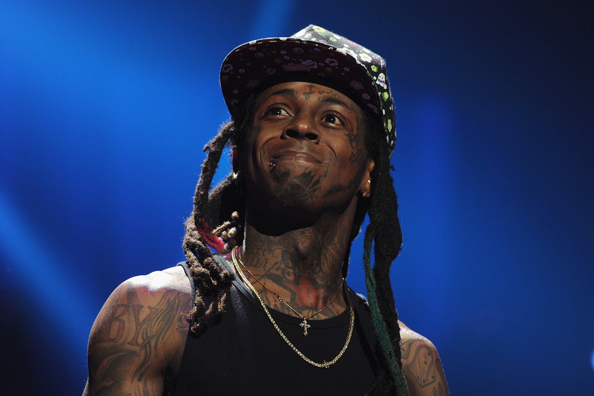 Lil Wayne performs onstage at the 2015 iHeartRadio Music Festival