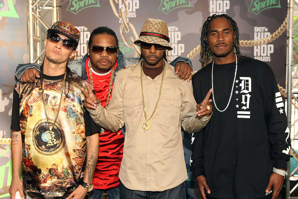 Bone Thugs-N-Harmony attend the BET Hip Hop Awards