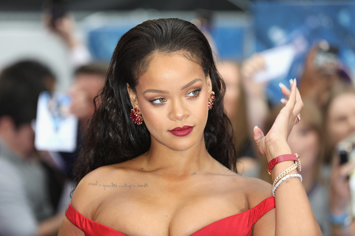 Rihanna attends the "Valerian And The City Of A Thousand Planets" European Premiere