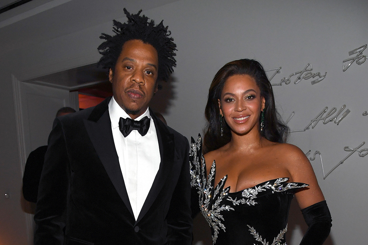 JAY Z and Beyoncé Knowles-Carter at Diddy's 50th Birthday Bash