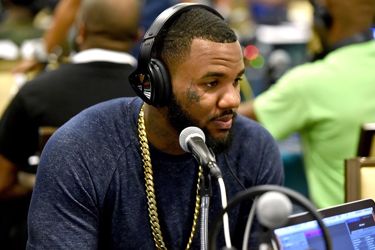 Rapper The Game attends day 1 of the Radio Broadcast Center during the BET Awards