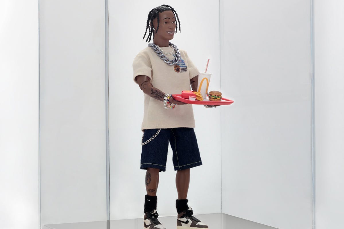 Travis Scott McDonald's action figure