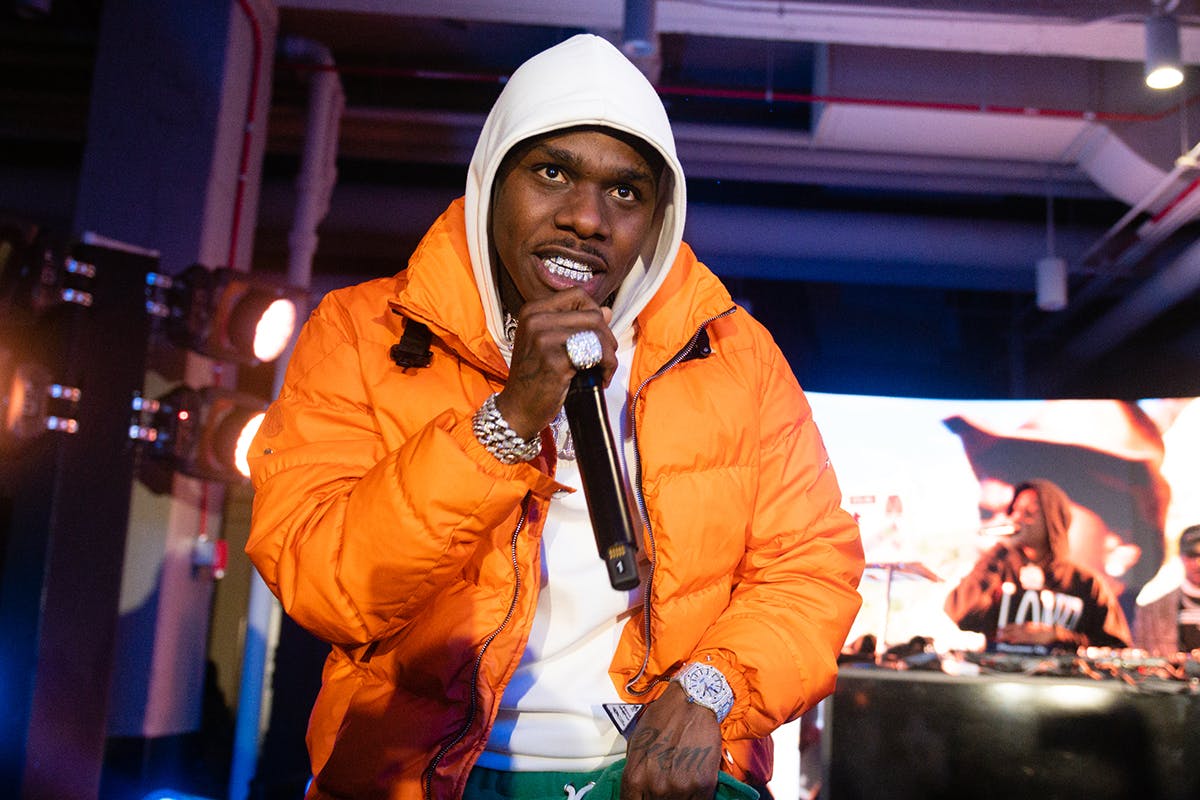 DaBaby performing