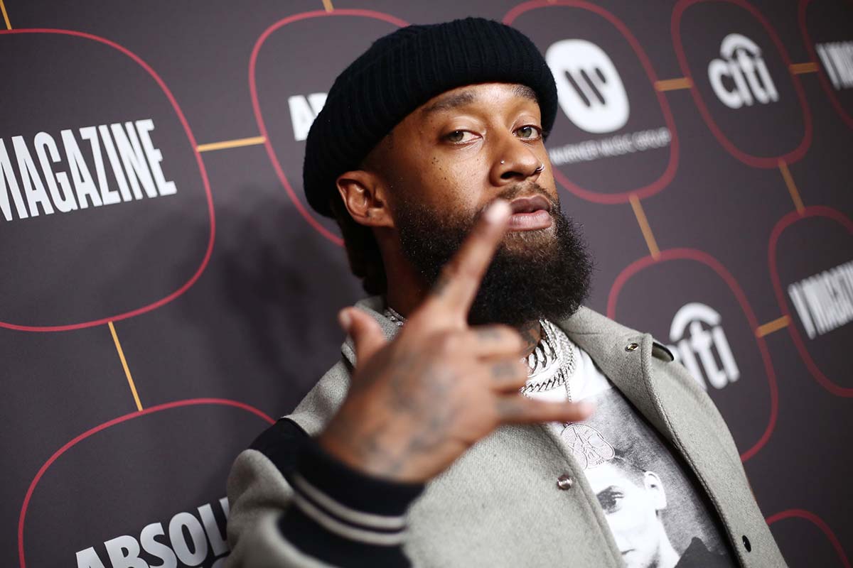Ty Dolla $ign attends the Warner Music Group Pre-Grammy Party