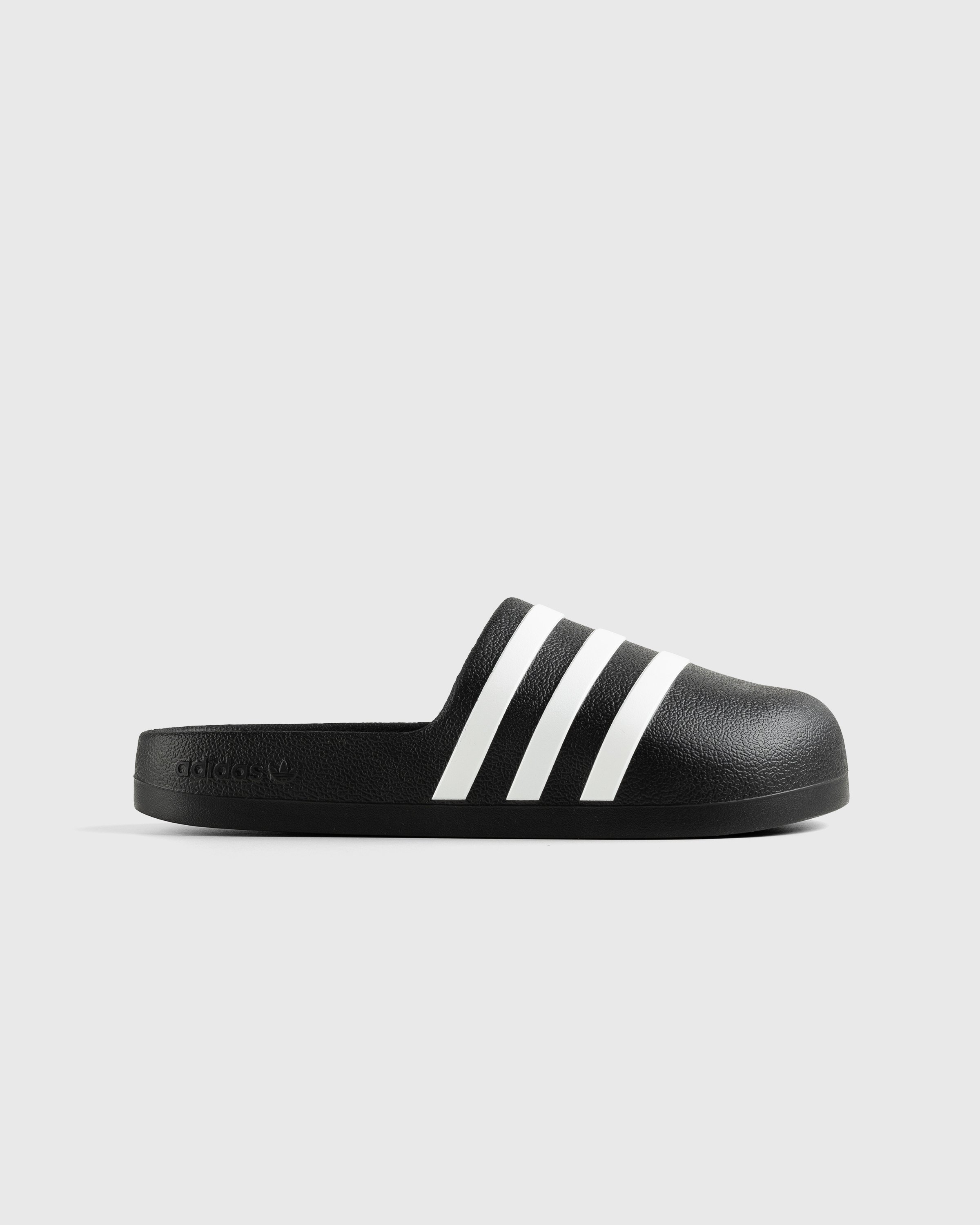 Adidas - Adifom Adilette Black/White/Black - Footwear - Black - Image 1