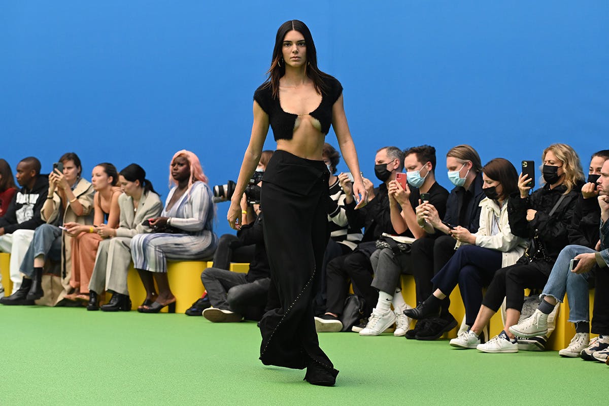 Kendall Jenner walking runway