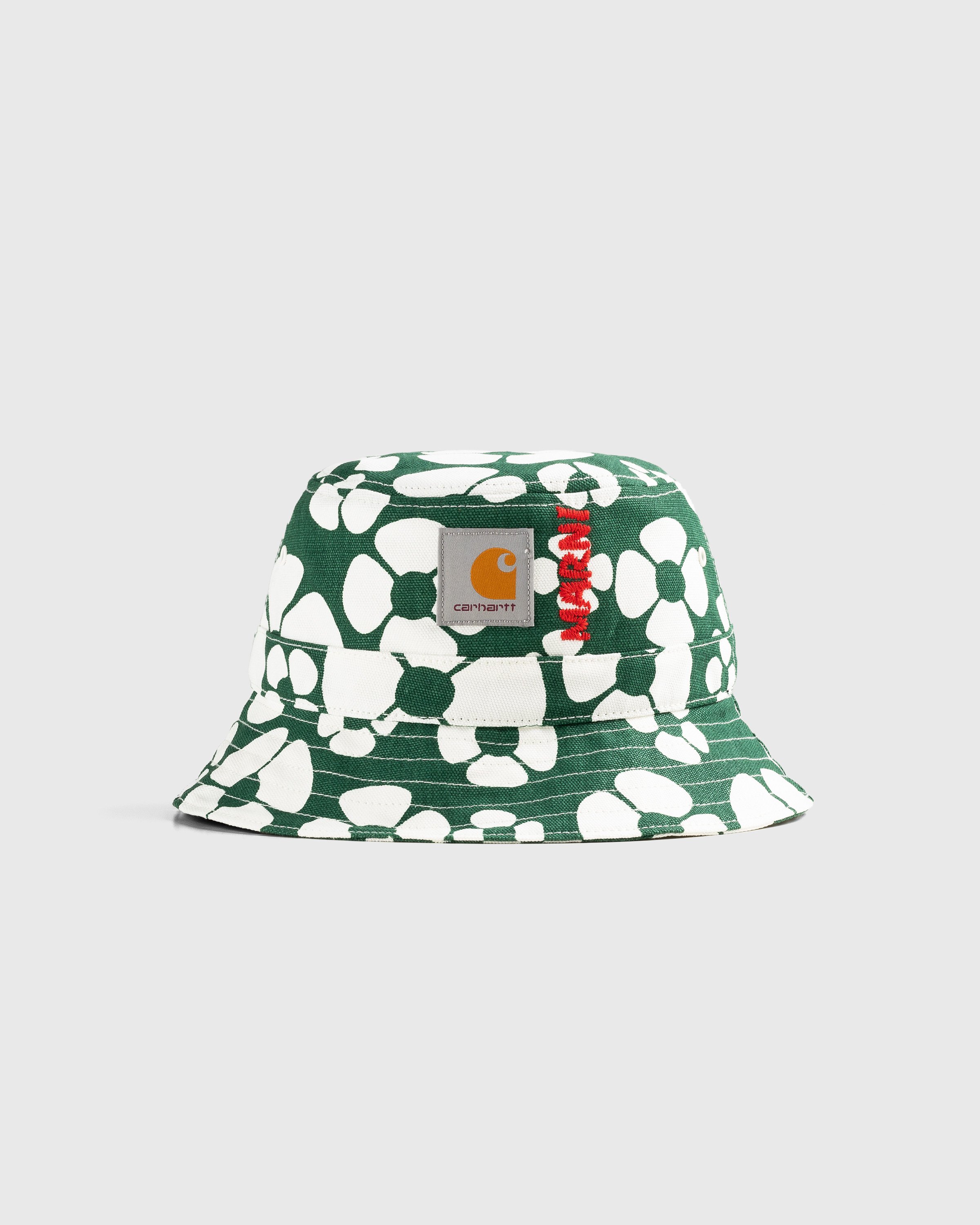 Marni x Carhartt WIP - Floral Bucket Hat Green - Accessories - Green - Image 1