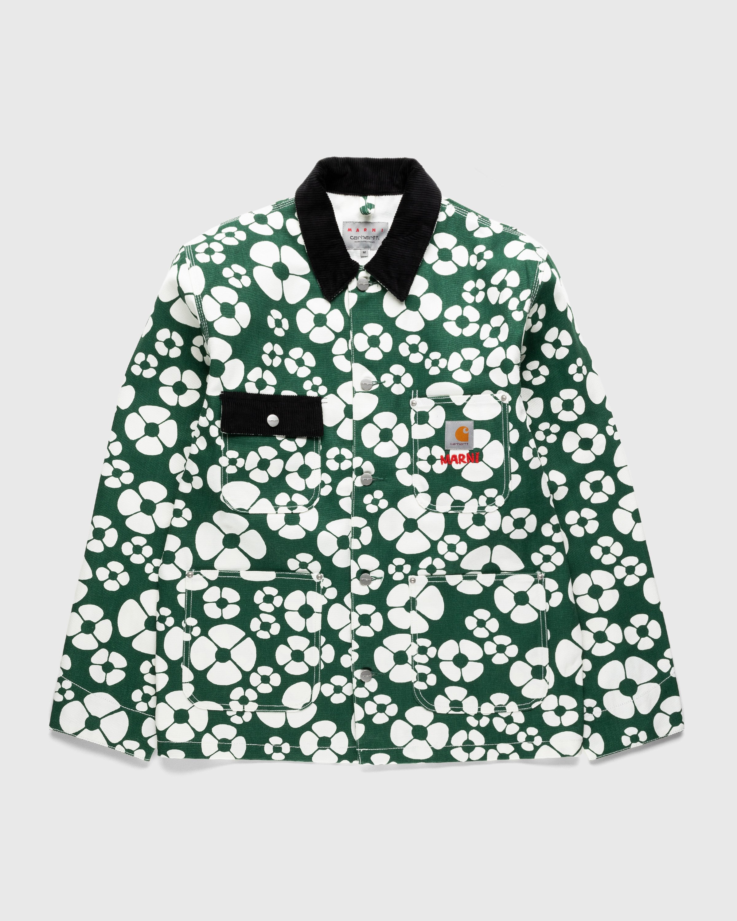 Marni x Carhartt WIP - Floral Jacket Green - Clothing - Green - Image 1
