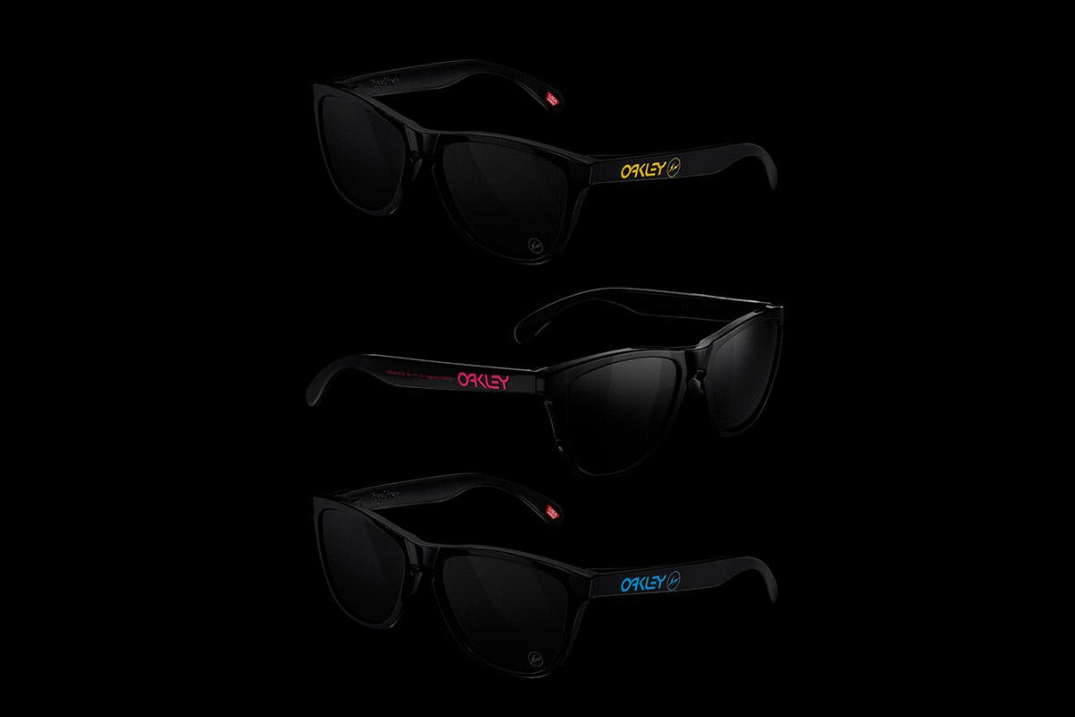 fragment & Oakley Launch 2023 Frogskins Collection