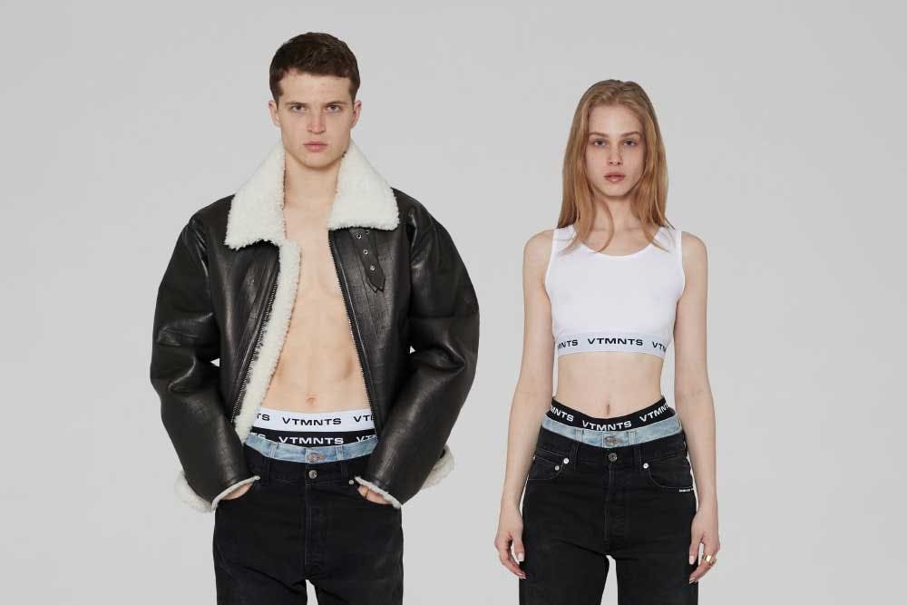 VTMNTS Cropped Down Jacket