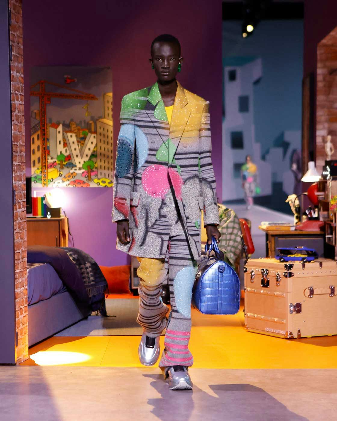 Louis Vuitton FW23 by KidSuper's Colm Dillane Is Fun AF