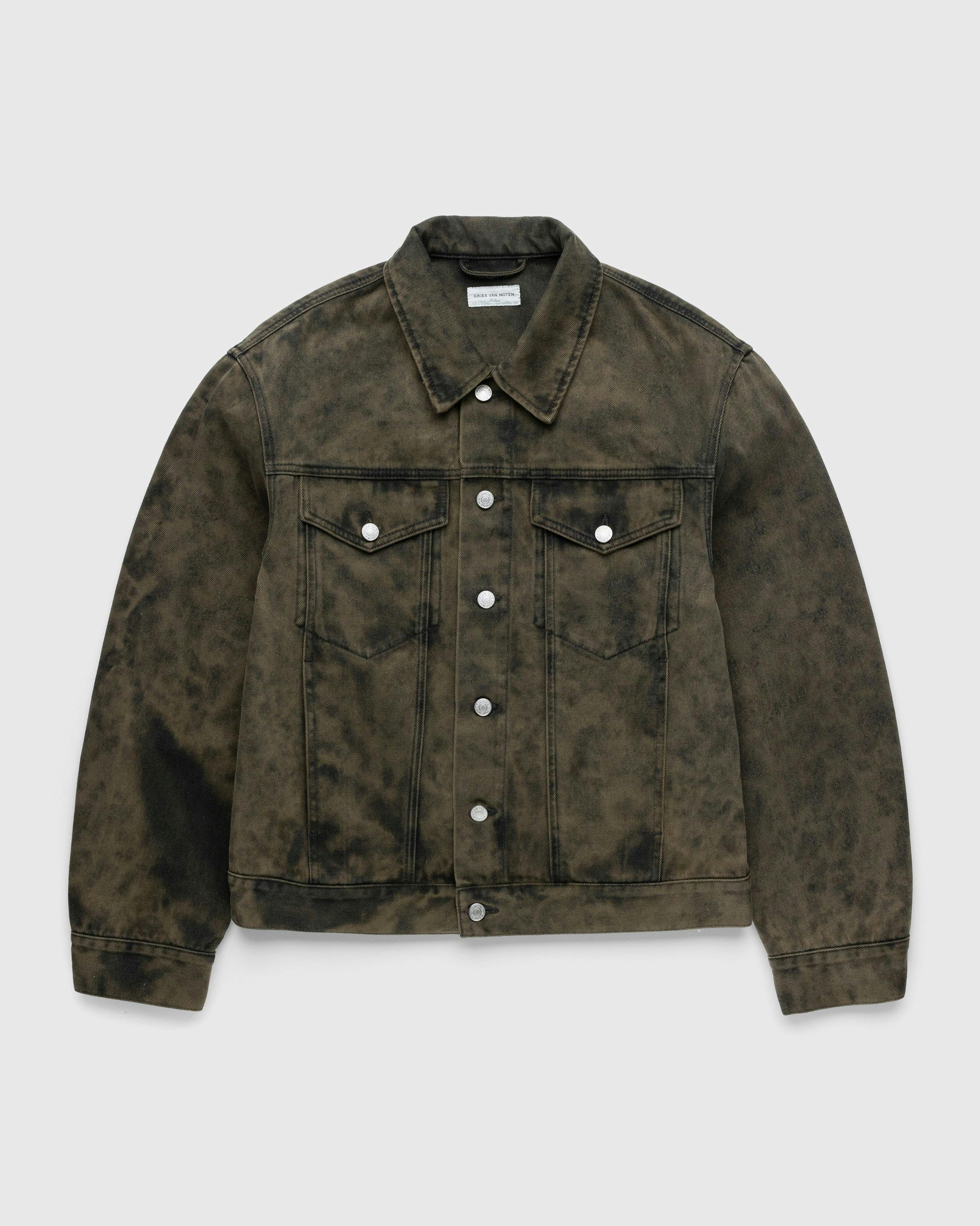 Dries van Noten - Vuskin Denim Jacket - Clothing - Green - Image 1