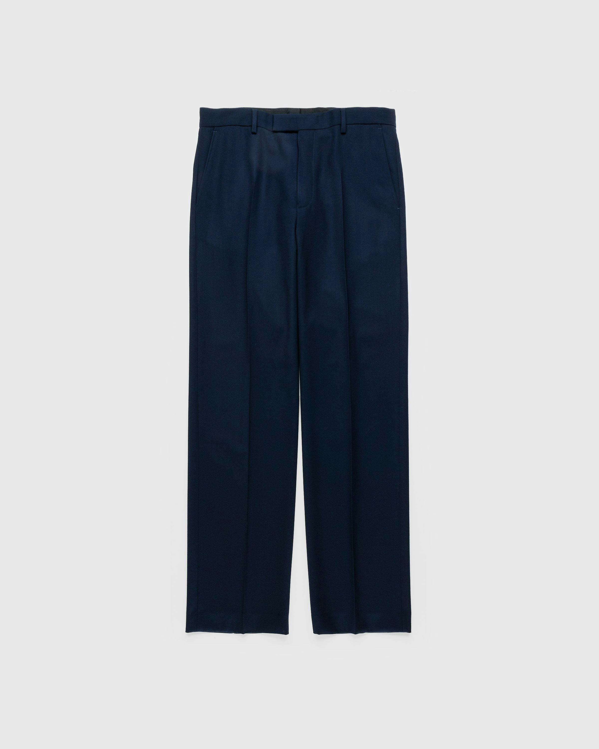 Dries van Noten - Pinnet Long Pants Blue - Clothing - Blue - Image 1