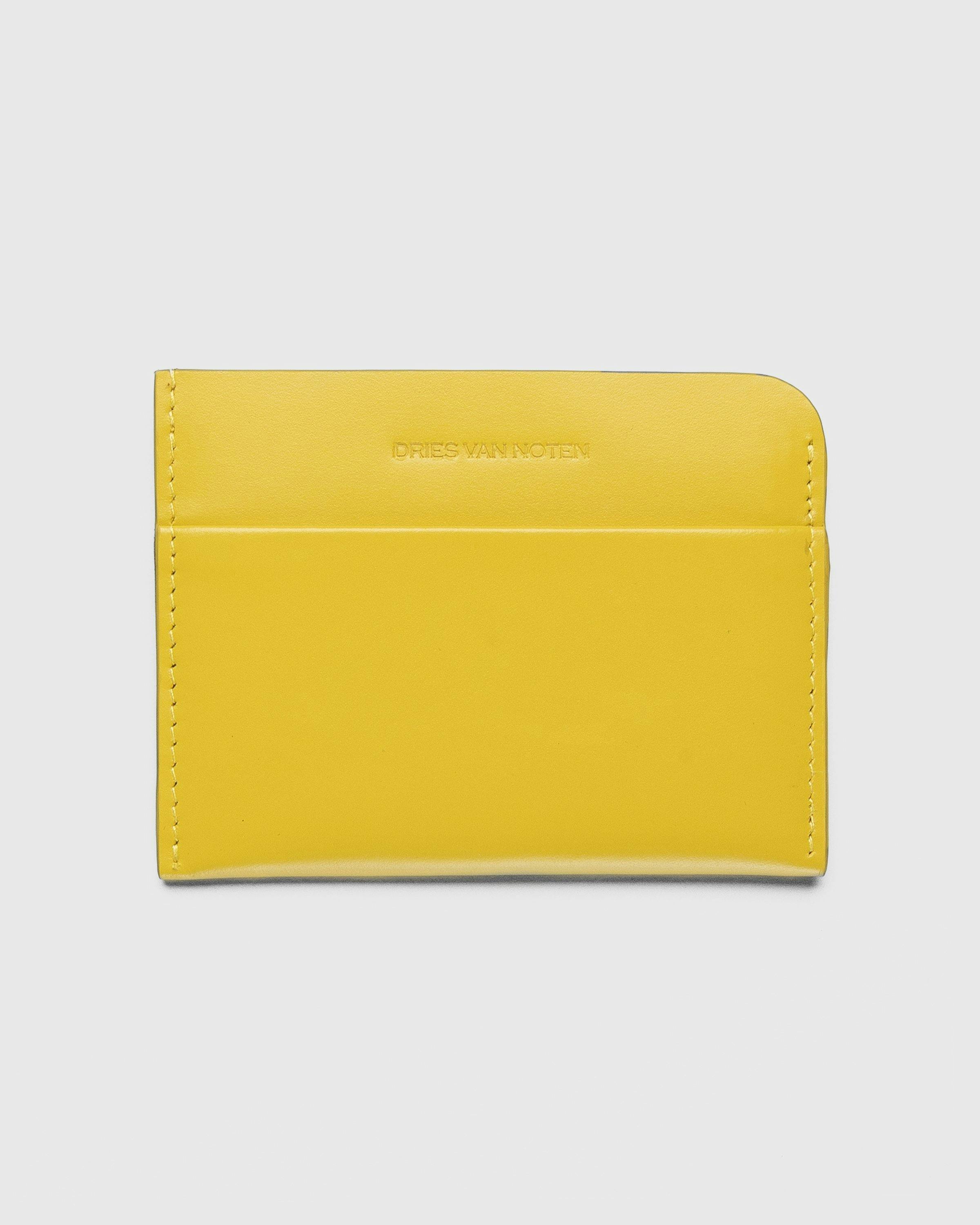 Dries van Noten - Cardholder Yellow - Accessories - Yellow - Image 1