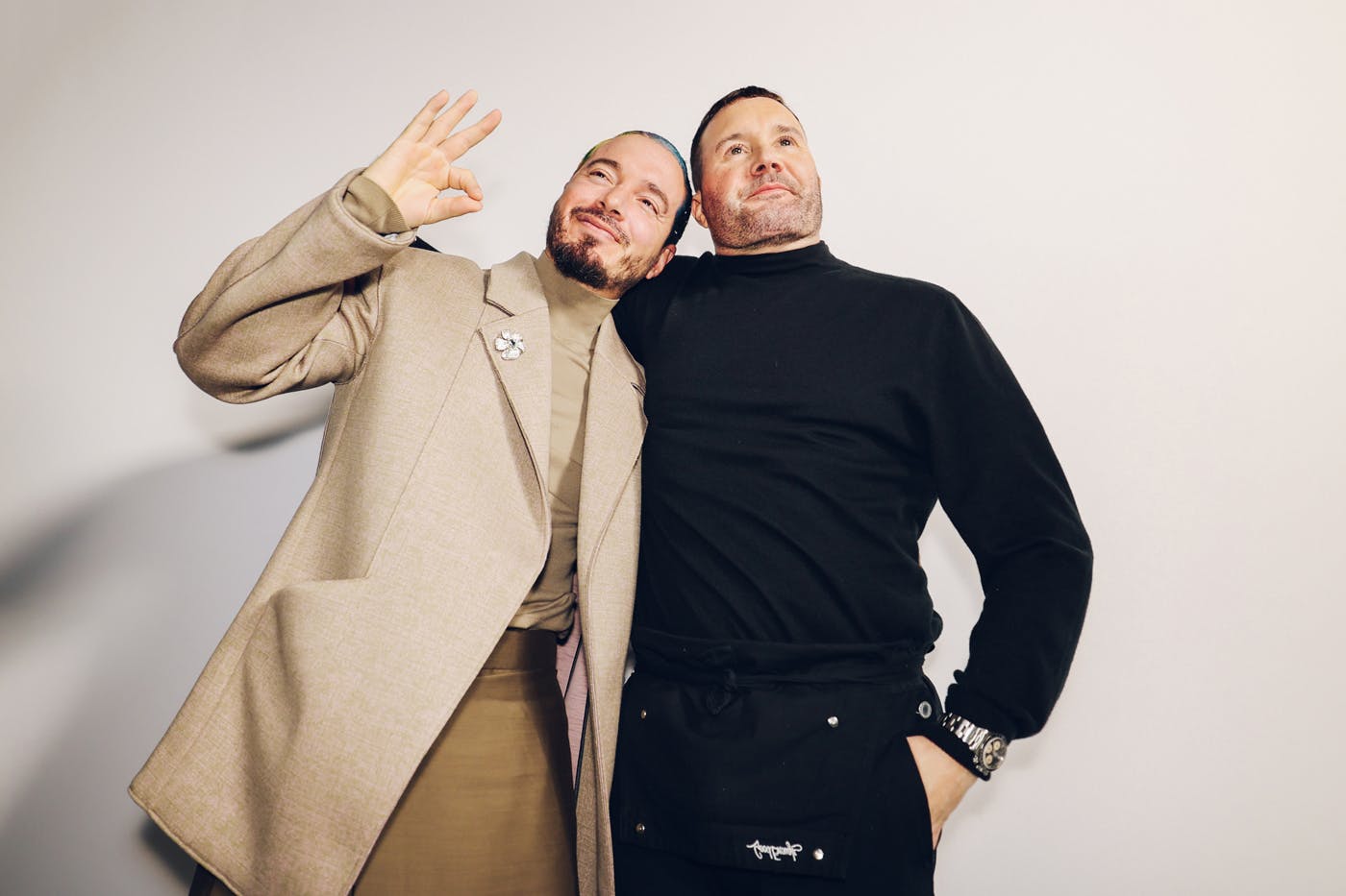 Backstage With J Balvin at Dior's Fall/Winter 2023 Collection