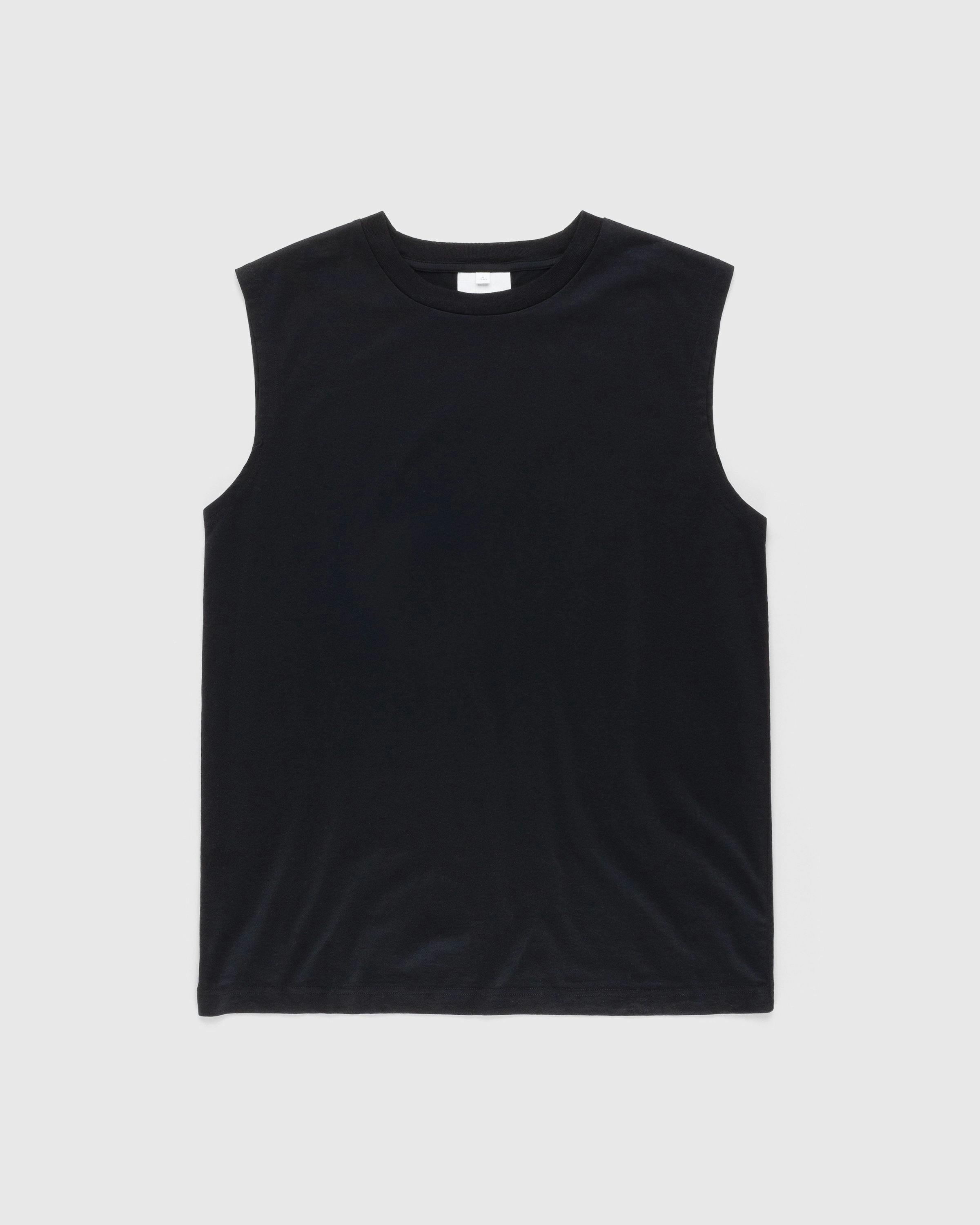 Acne Studios - Cotton Tank Top Black - Clothing - Black - Image 1