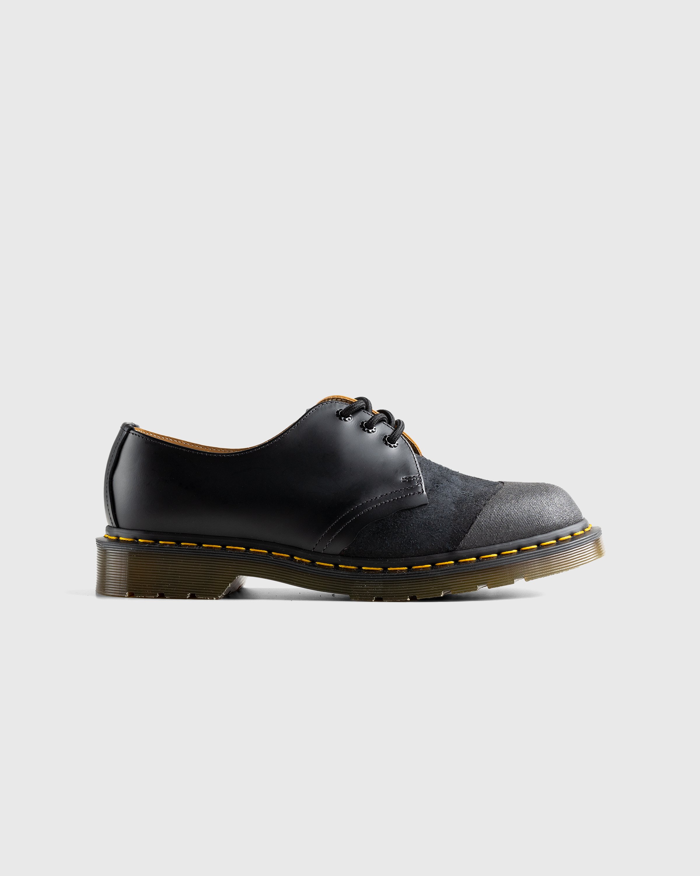 Dr. Martens - 1461 Reverse Black+Tan Smooth+Nappa - Footwear - Black - Image 1