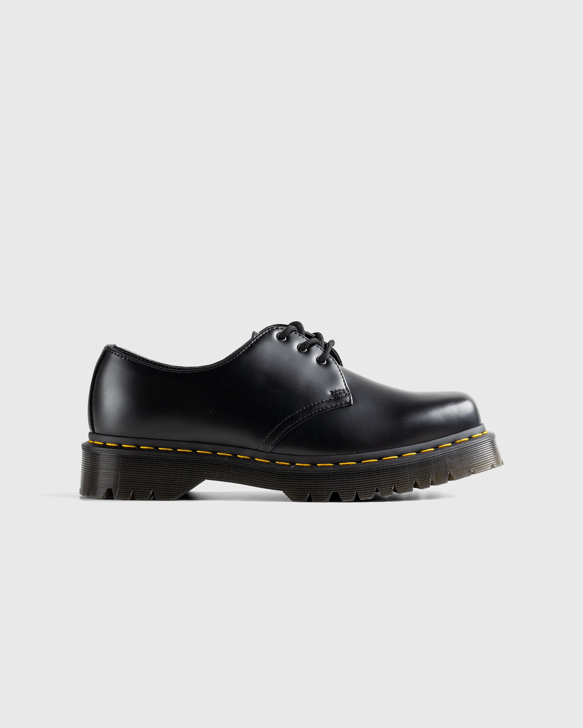 Dr. Martens - 1461 Bex Squared Black Polished Smooth - Footwear - Black - Image 1