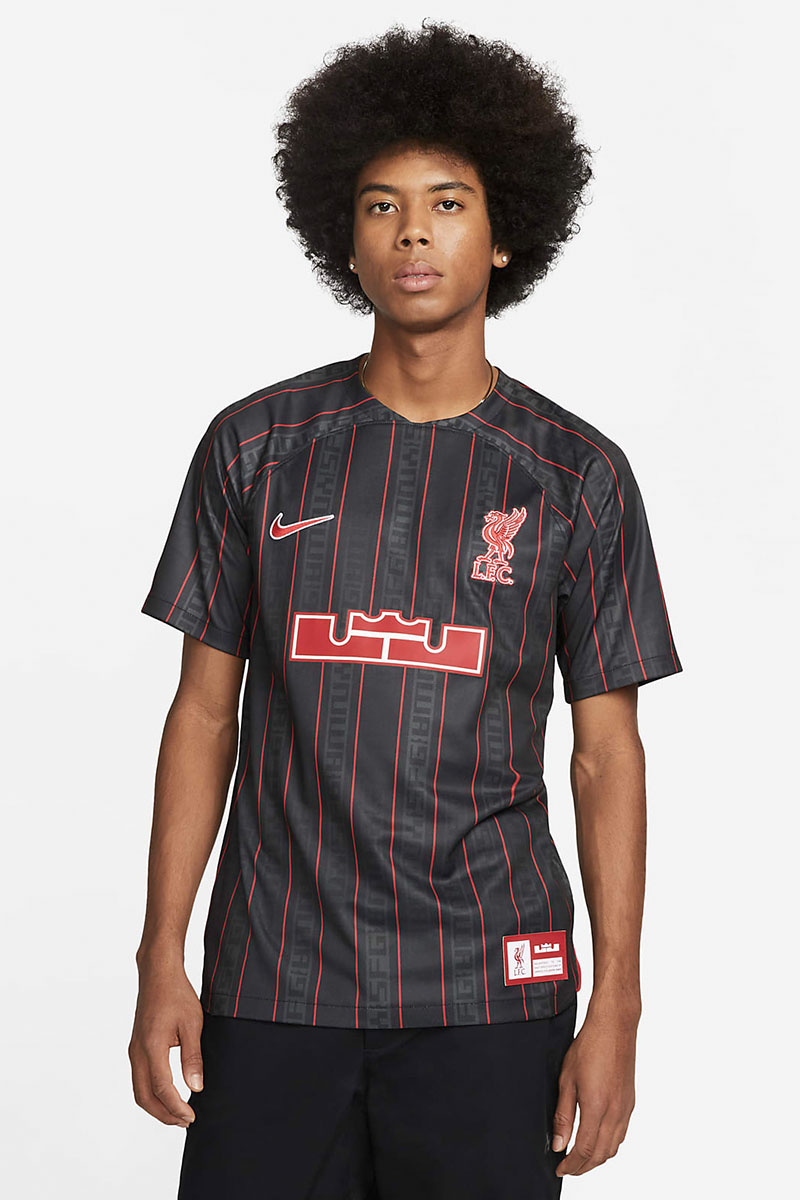 Nike Kits Out Liverpool FC x LeBron James Apparel Collection