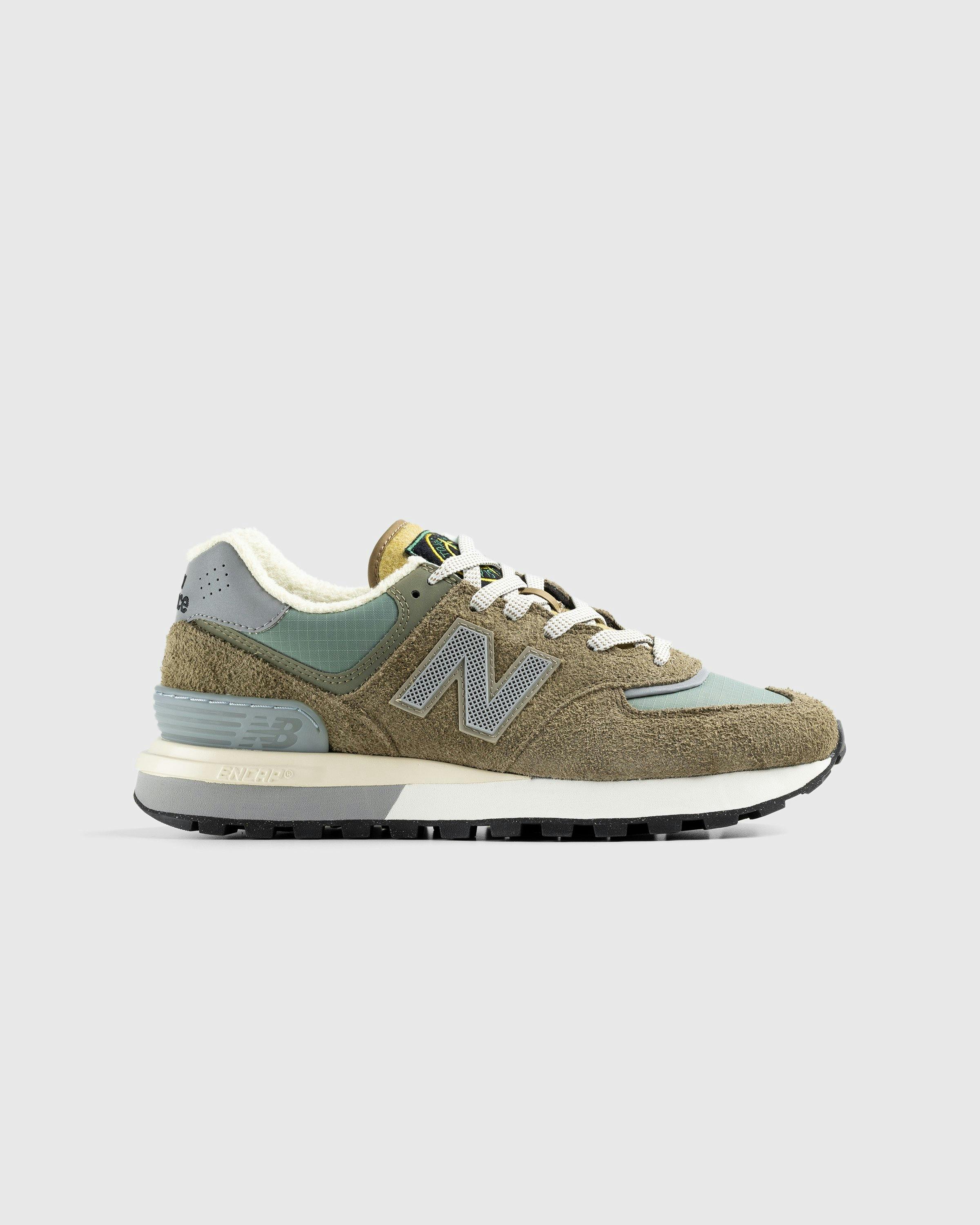 New Balance x Stone Island - 574 Legacy Green - Footwear - Green - Image 1