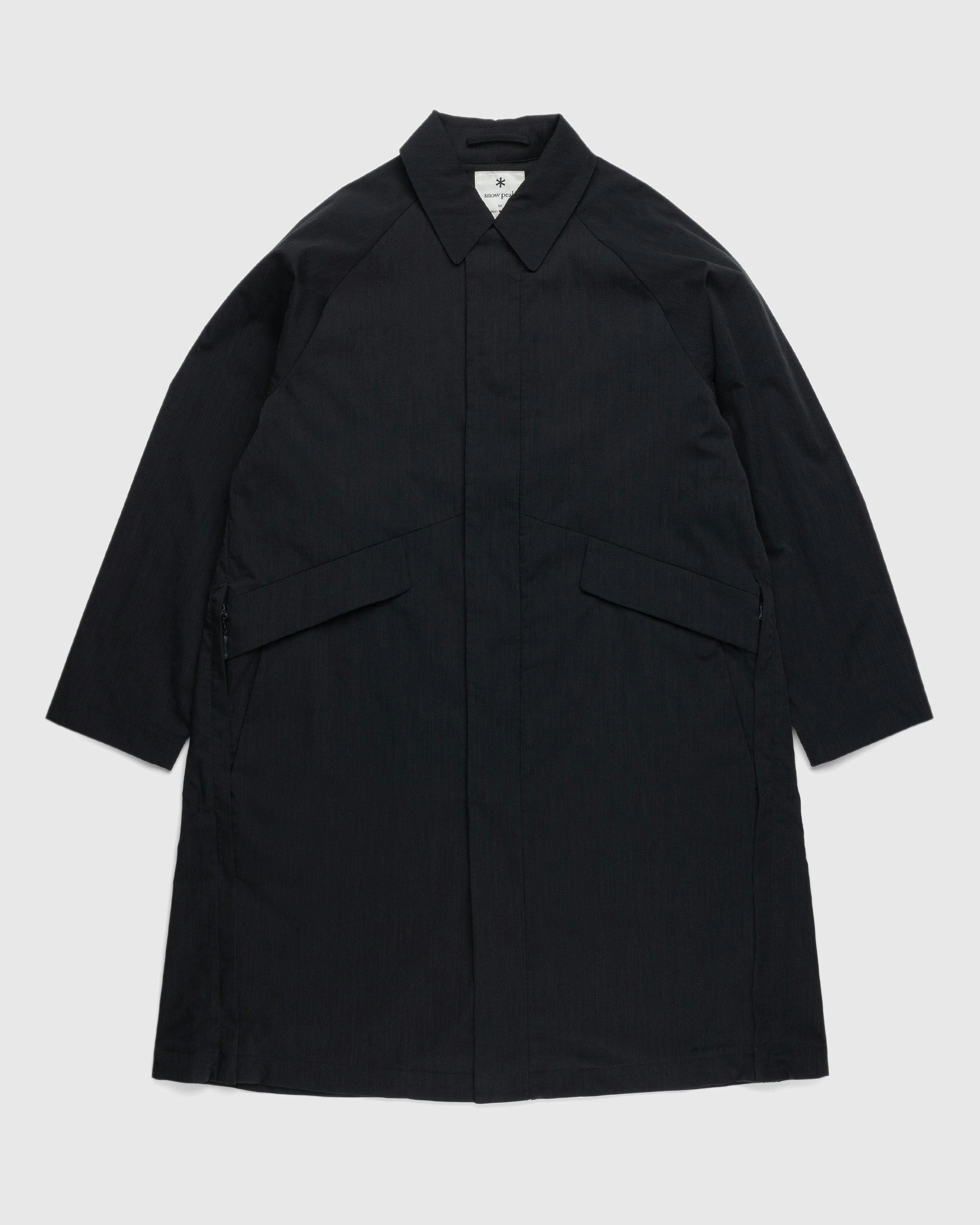 Snow Peak – Fire-Resistant Stretch Coat Black | Highsnobiety